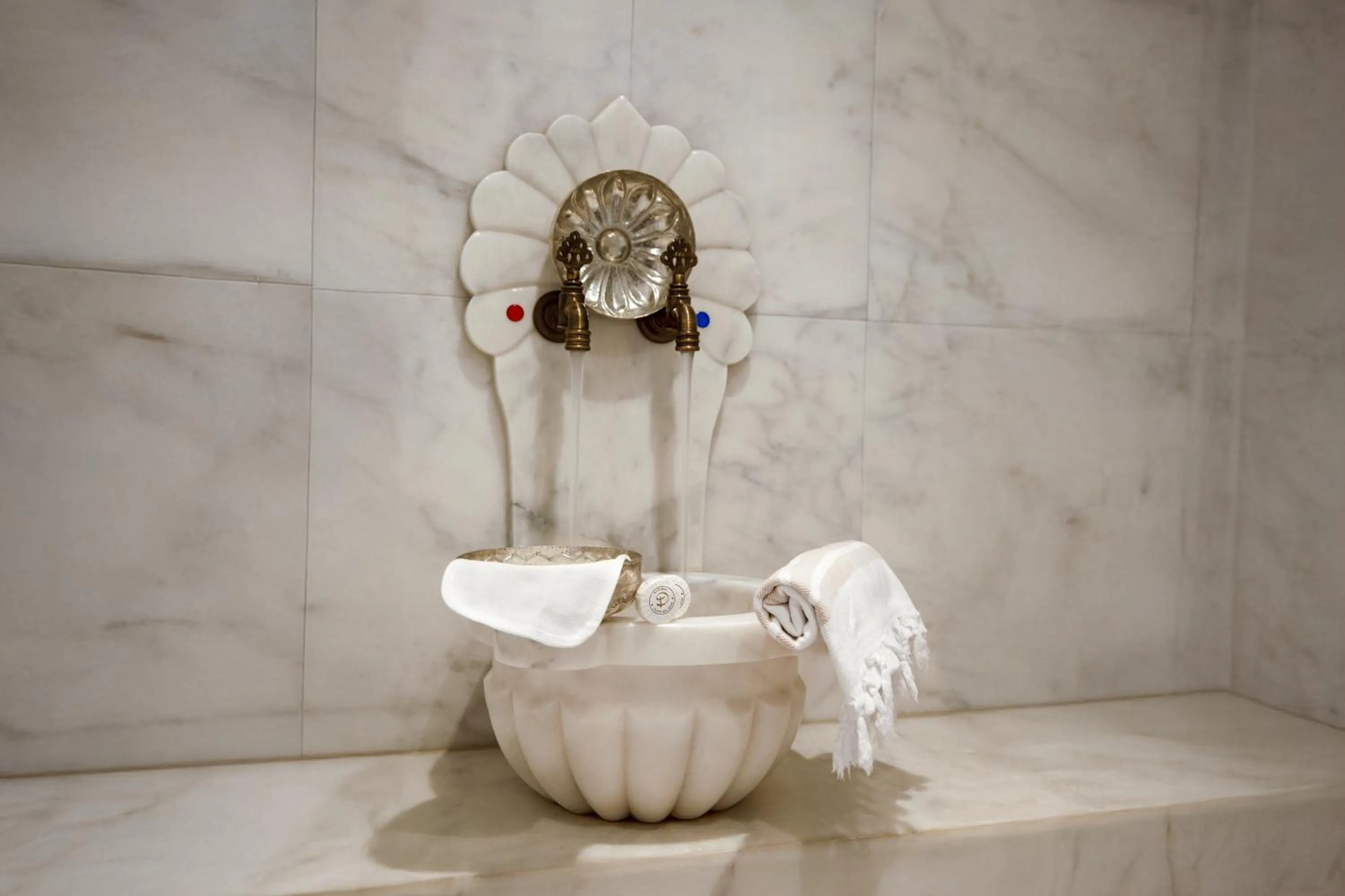 Bathroom in Hagia Sofia Mansions Istanbul, Curio Collection by Hilton