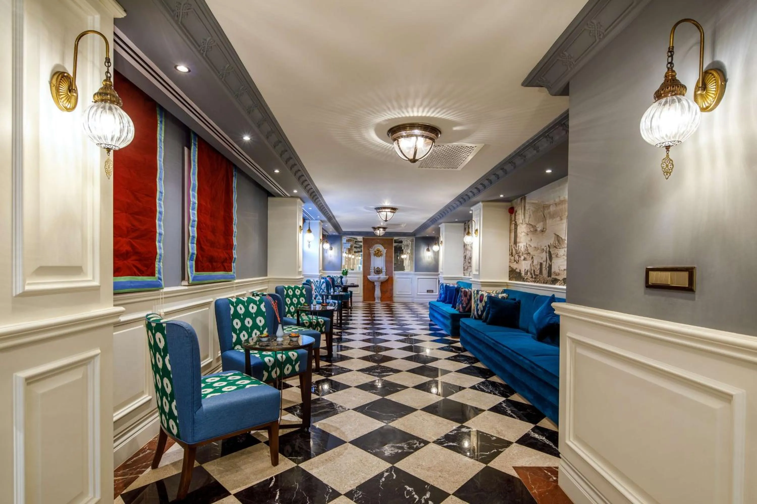 Lobby or reception in Hagia Sofia Mansions Istanbul, Curio Collection by Hilton