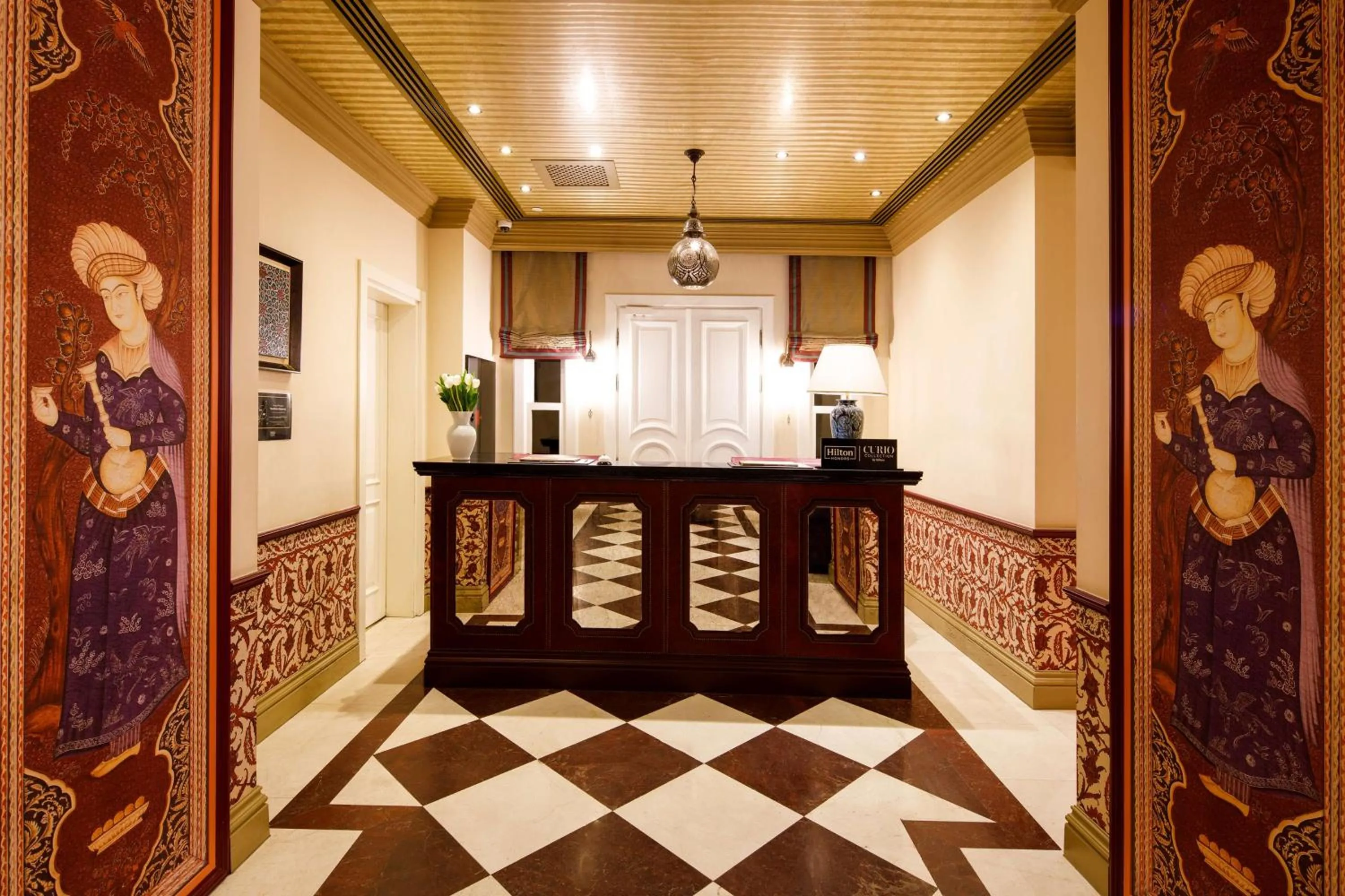 Lobby or reception in Hagia Sofia Mansions Istanbul, Curio Collection by Hilton