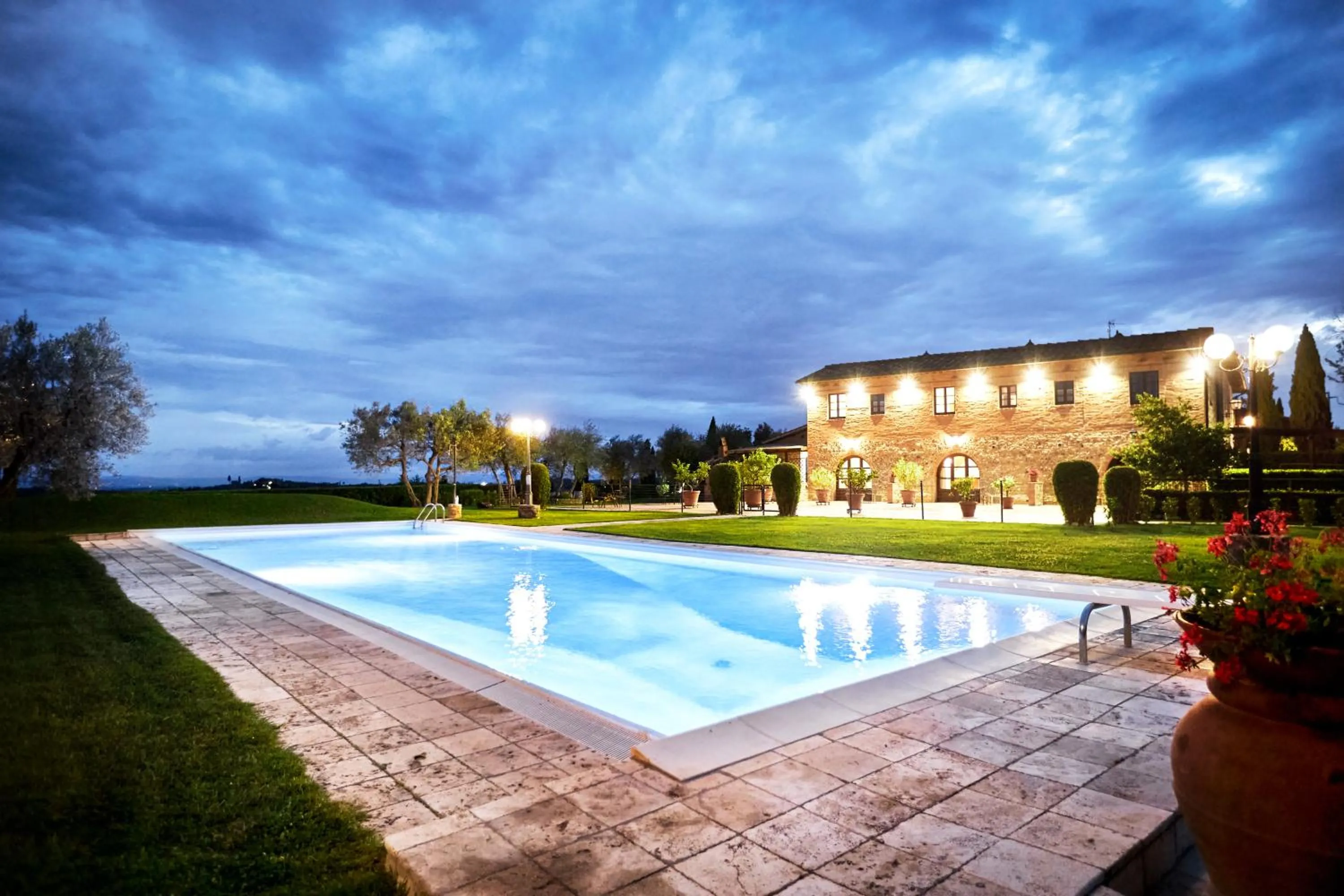 Swimming pool in Agriturismo Podere Casato