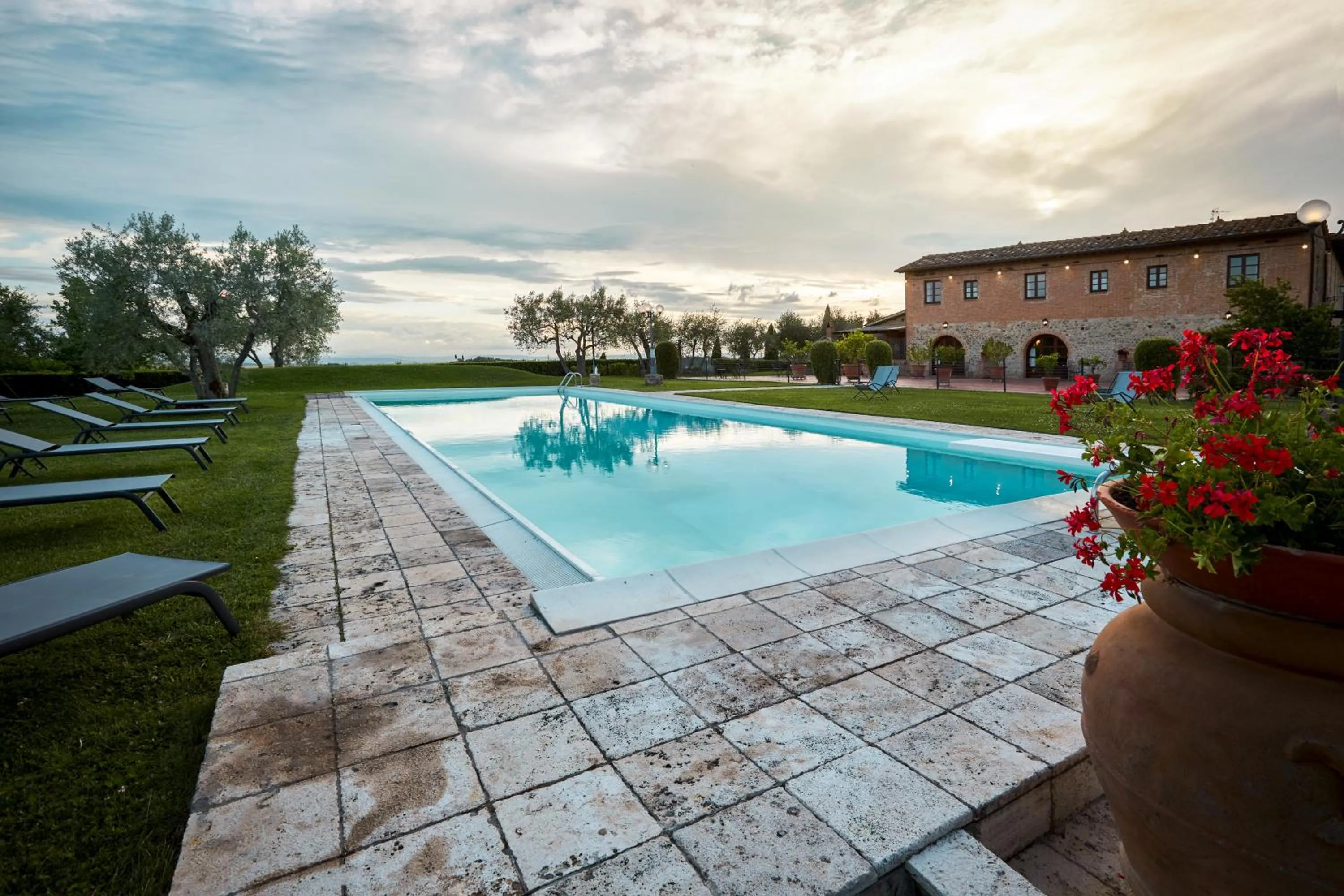 Swimming pool in Agriturismo Podere Casato
