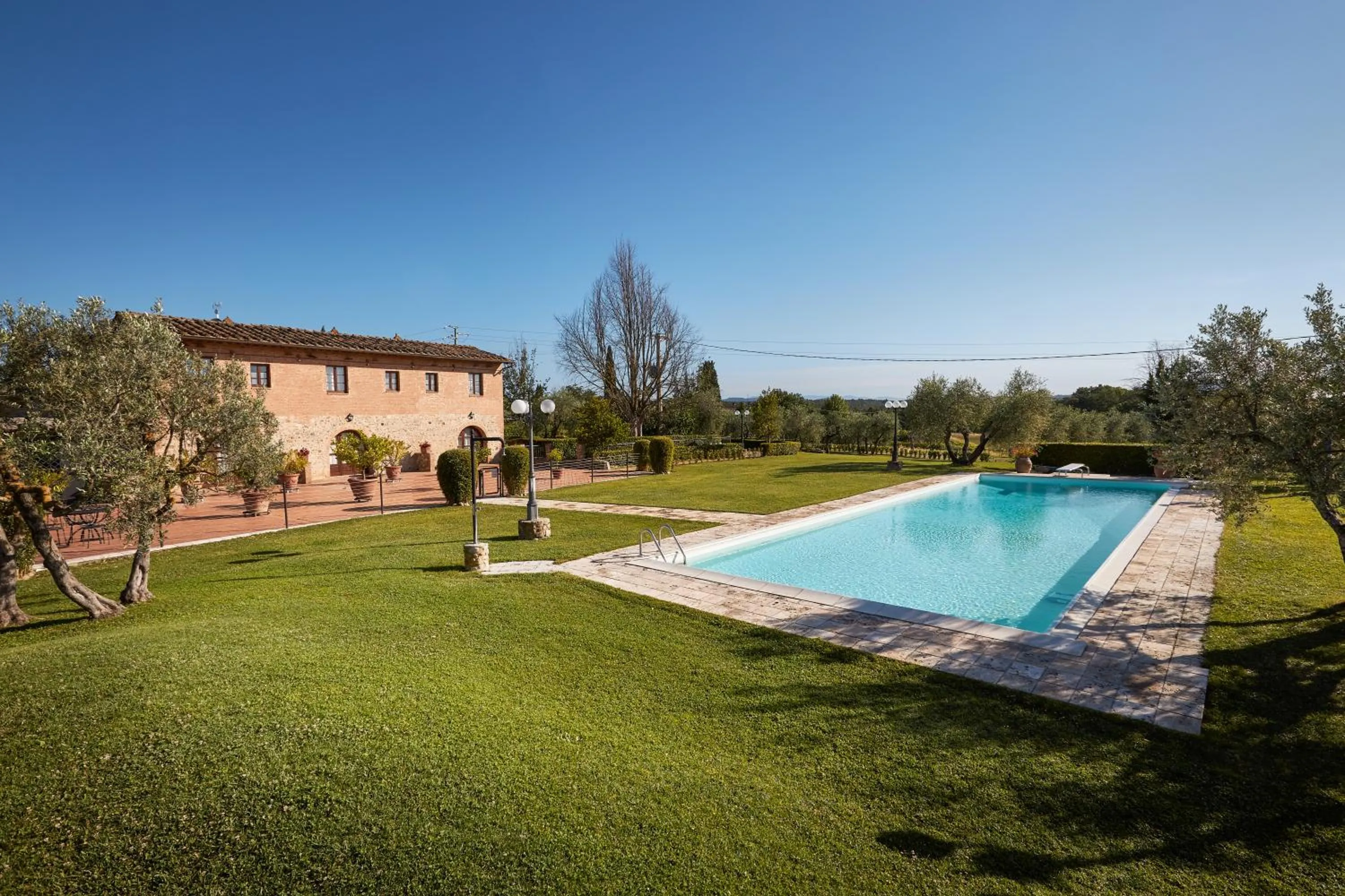 Swimming pool in Agriturismo Podere Casato