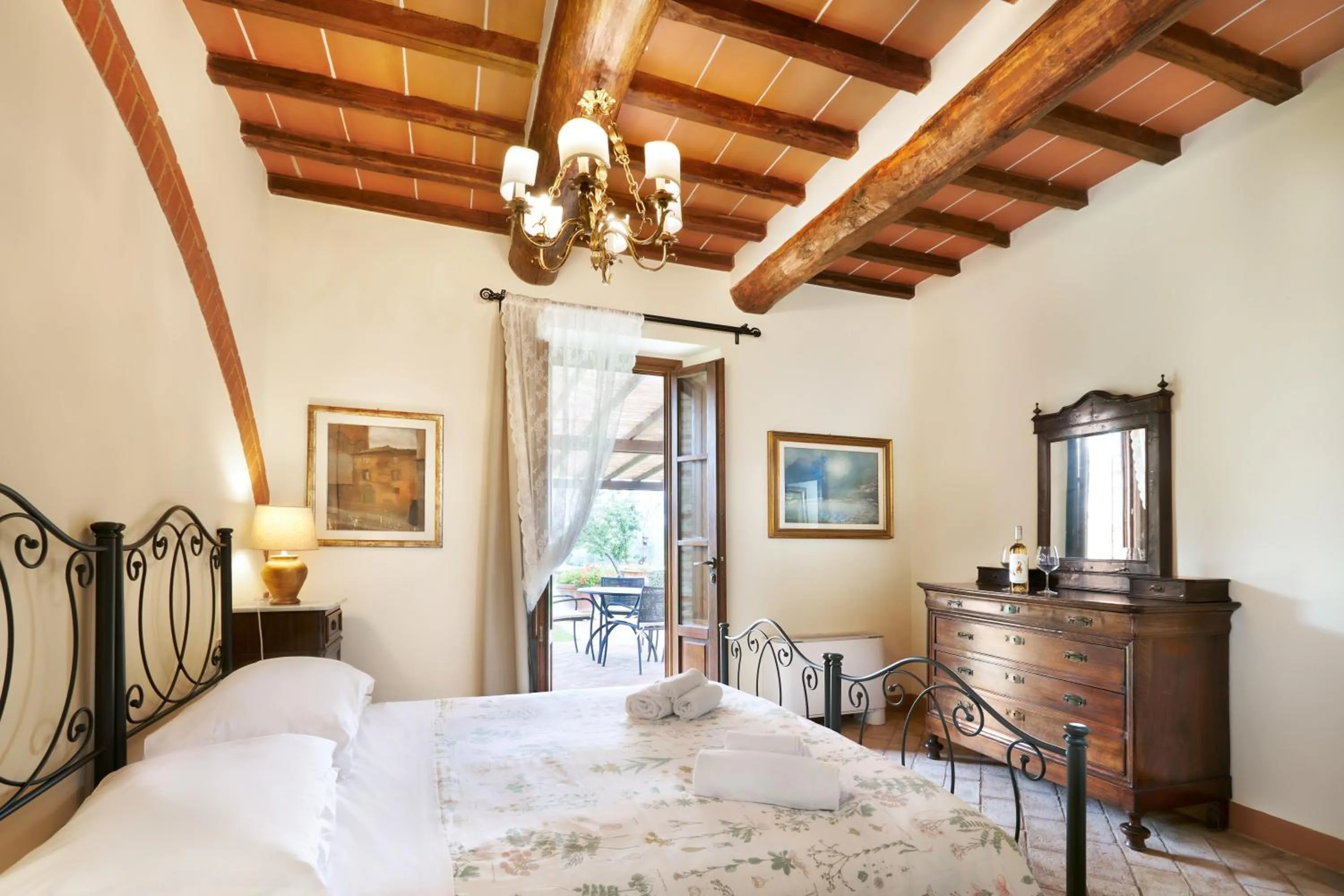 Photo of the whole room, Bed in Agriturismo Podere Casato