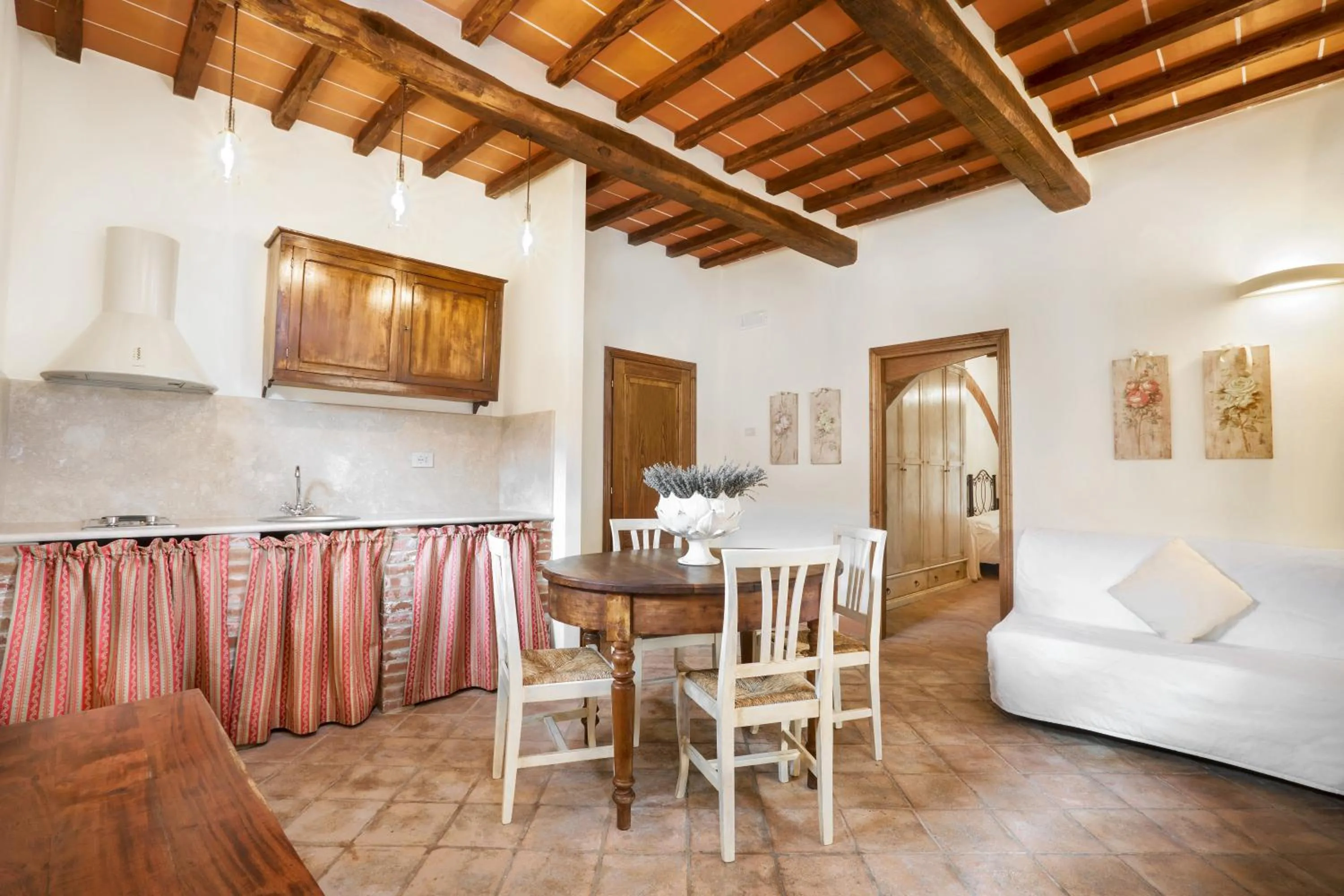 Kitchen or kitchenette in Agriturismo Podere Casato