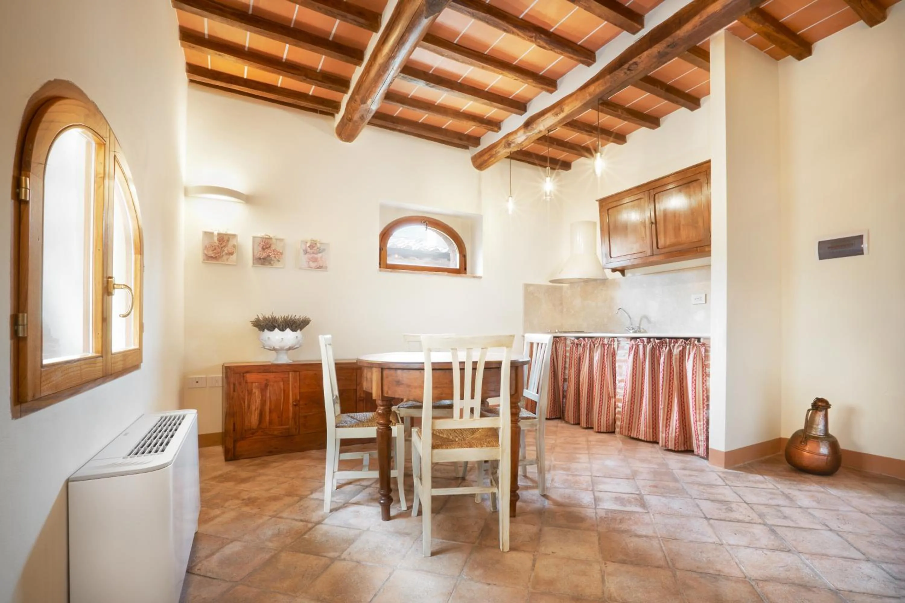 Kitchen or kitchenette in Agriturismo Podere Casato