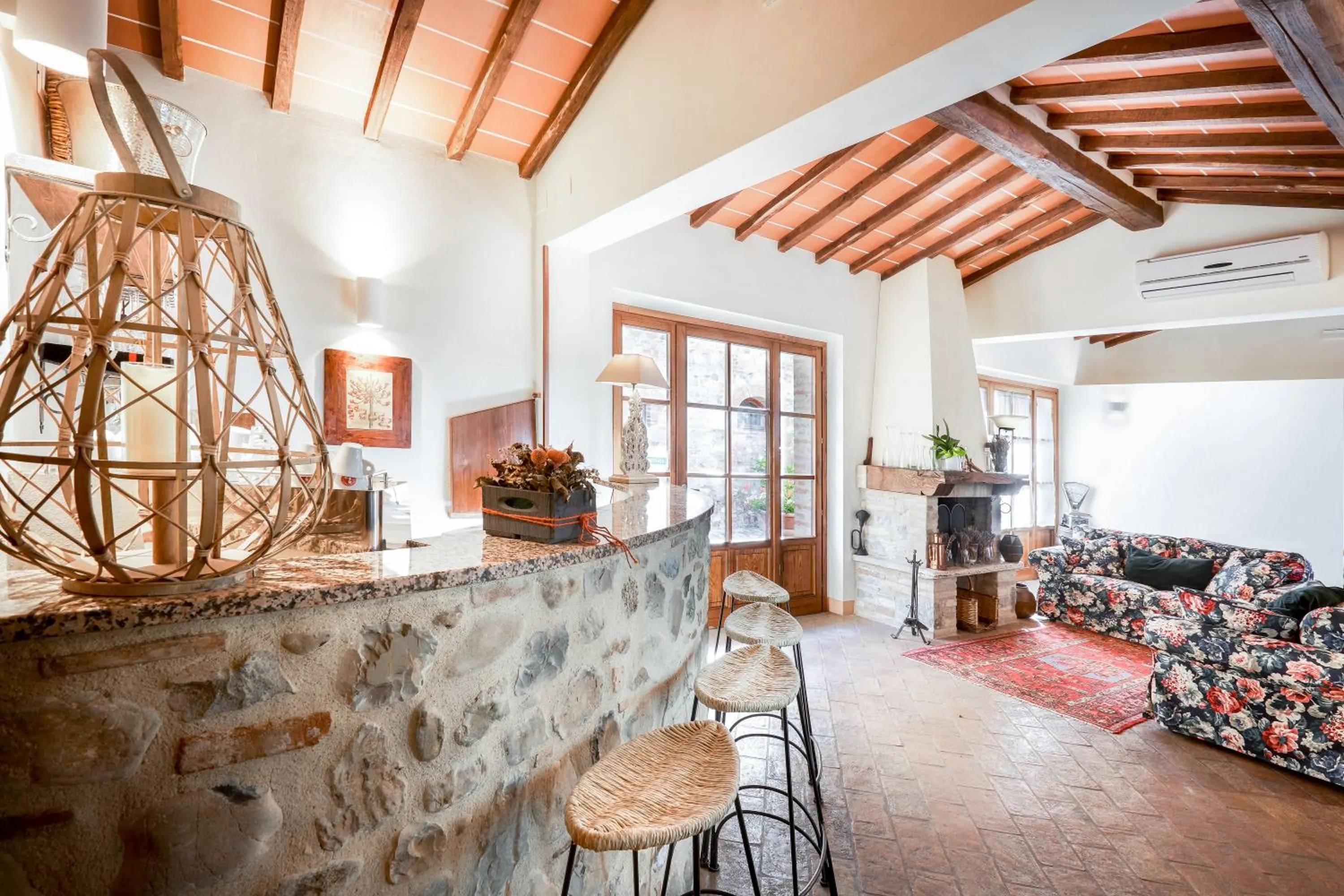 Lounge or bar in Agriturismo Podere Casato