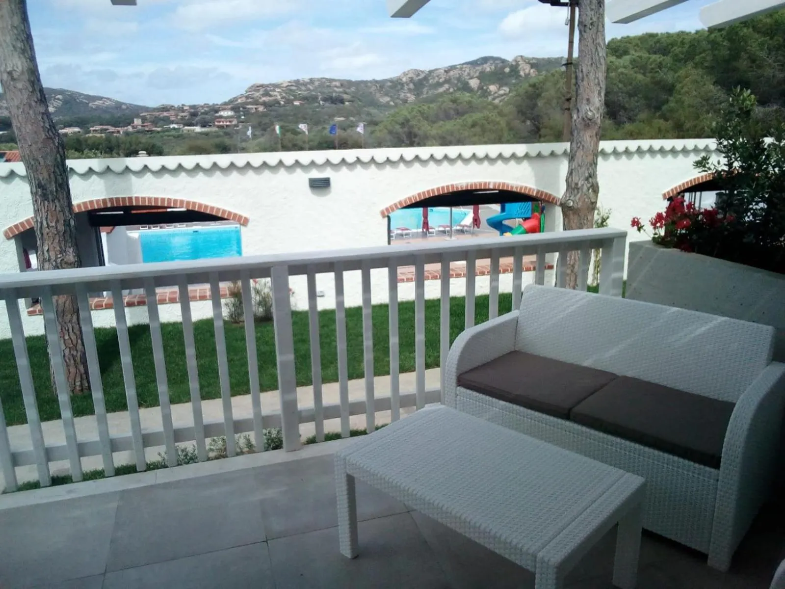 Balcony/Terrace in Club Esse Cala Bitta