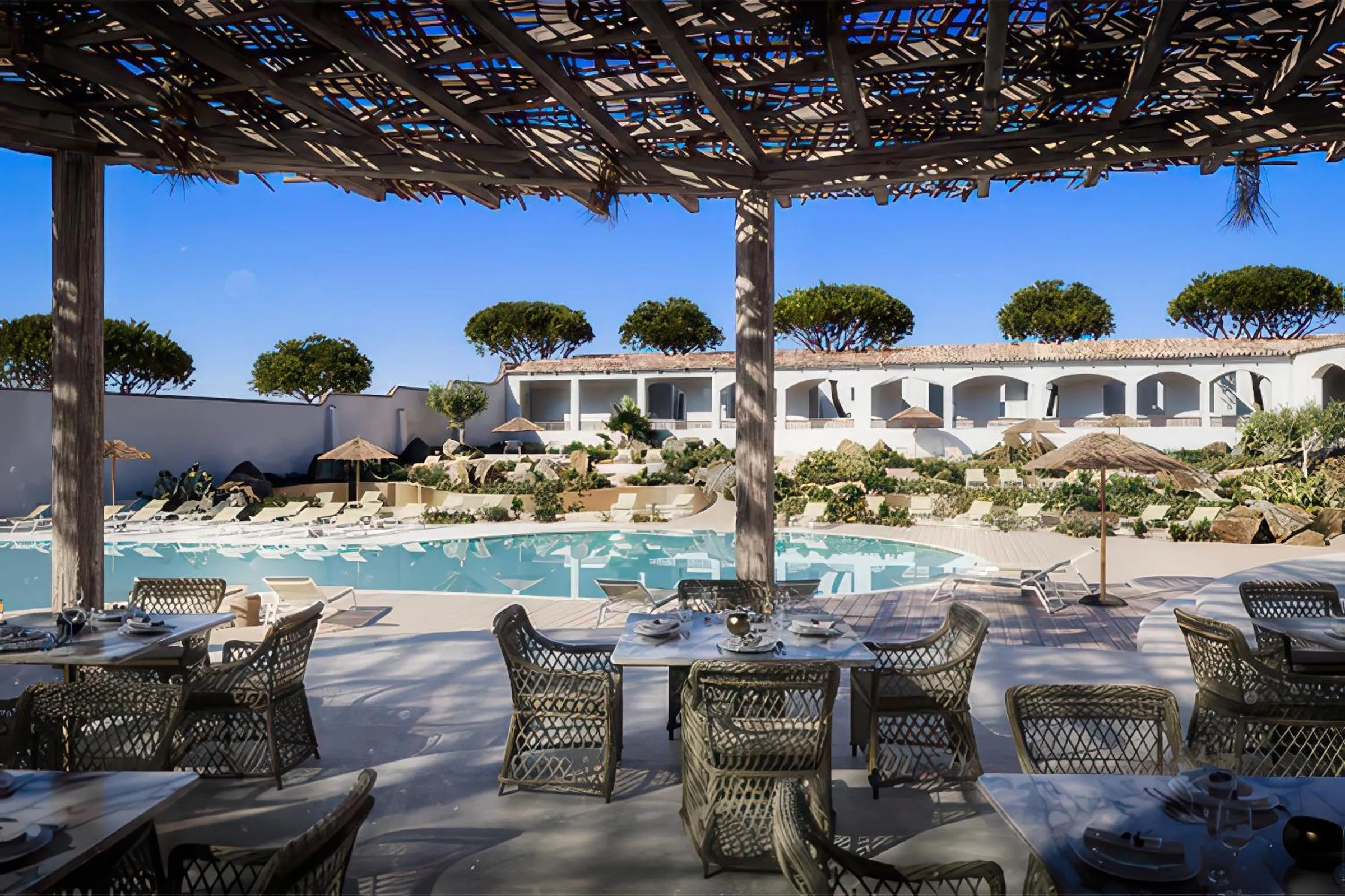 Swimming pool in Club Esse Cala Bitta