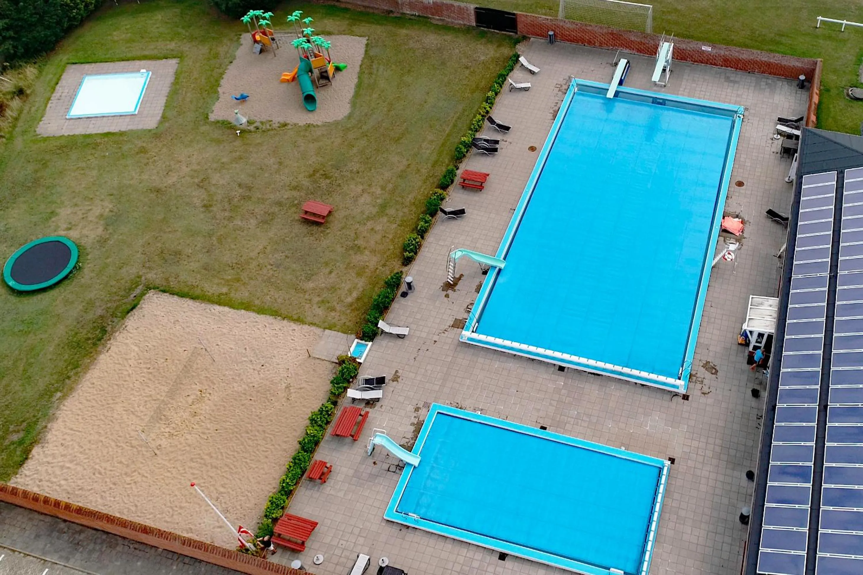 Balcony/Terrace in Bredebro camping