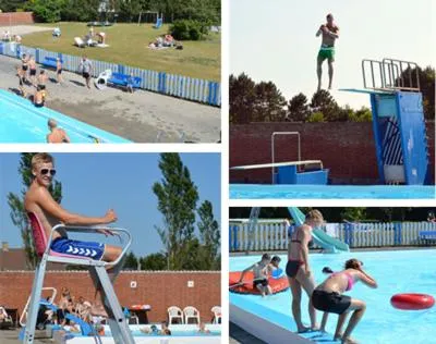 Aqua park in Bredebro camping