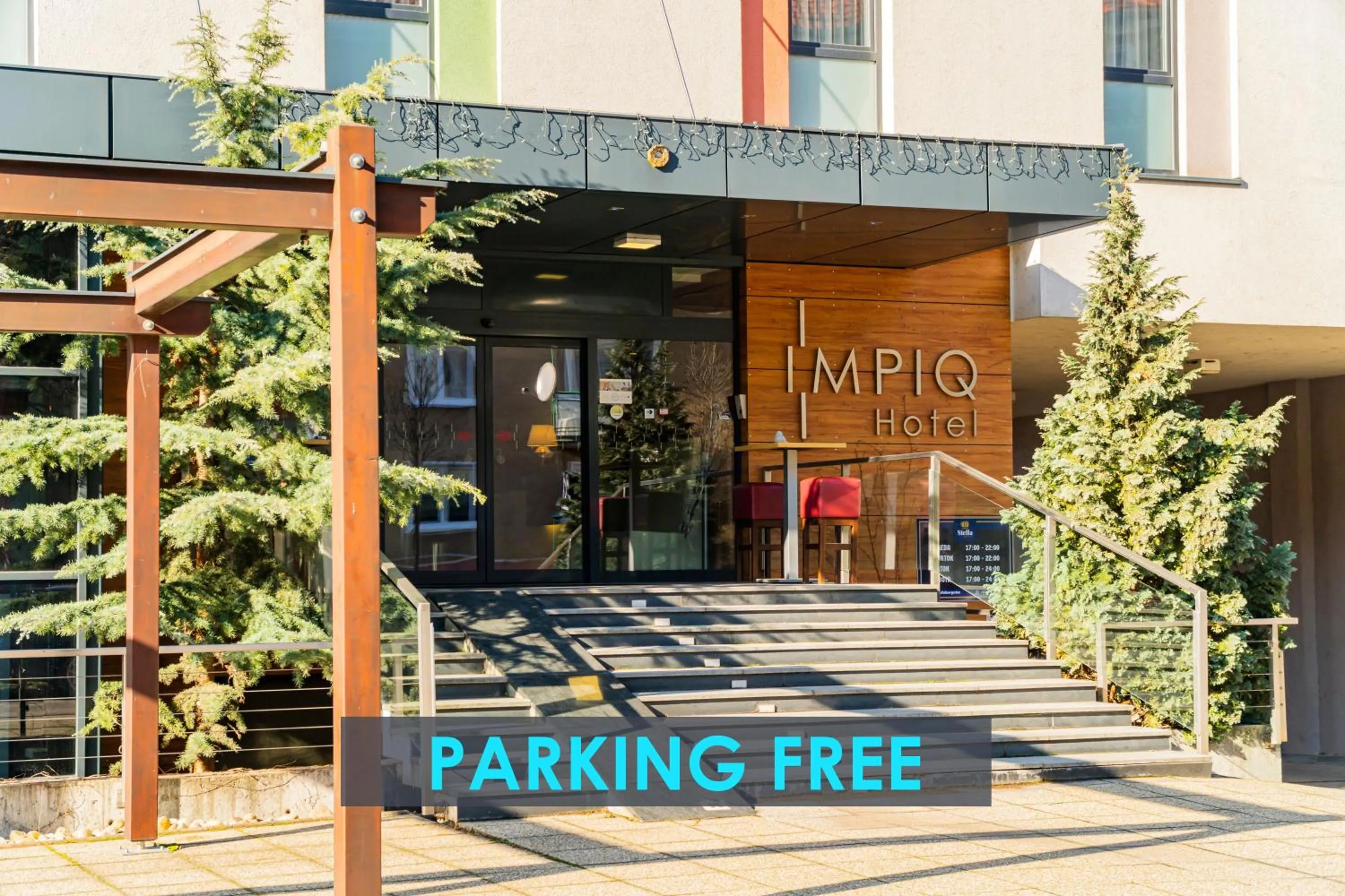 Property building in IMPIQ Hotel