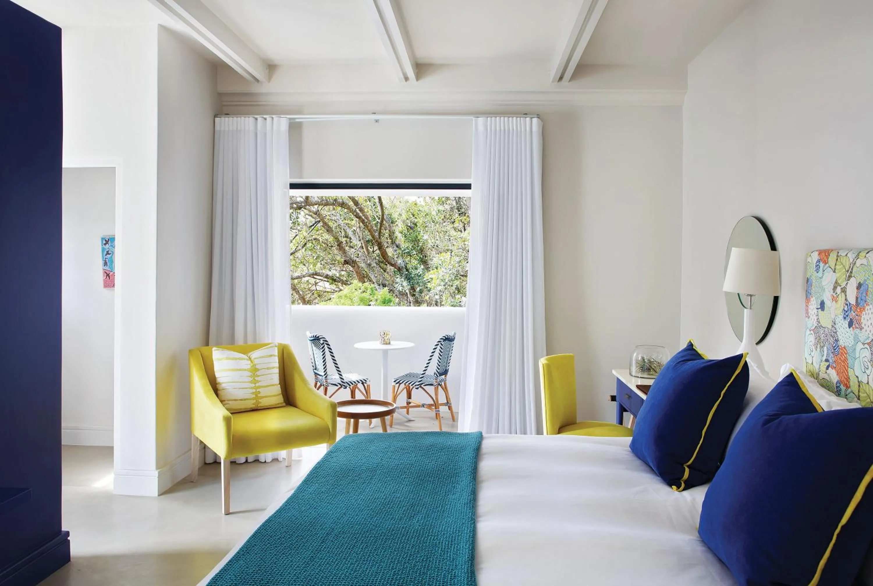 Patio, Bed in The Old Rectory