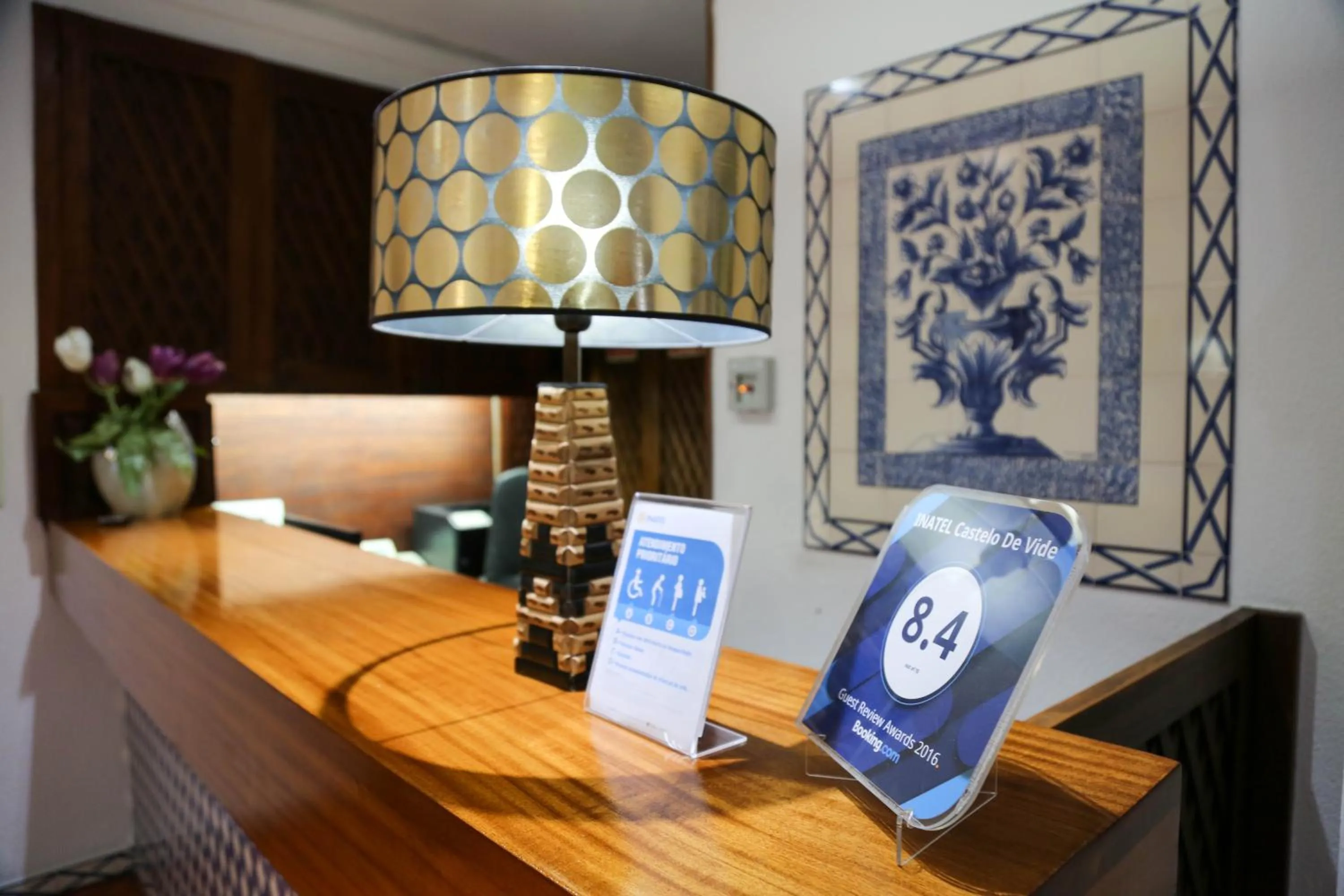 Lobby or reception in INATEL Castelo De Vide