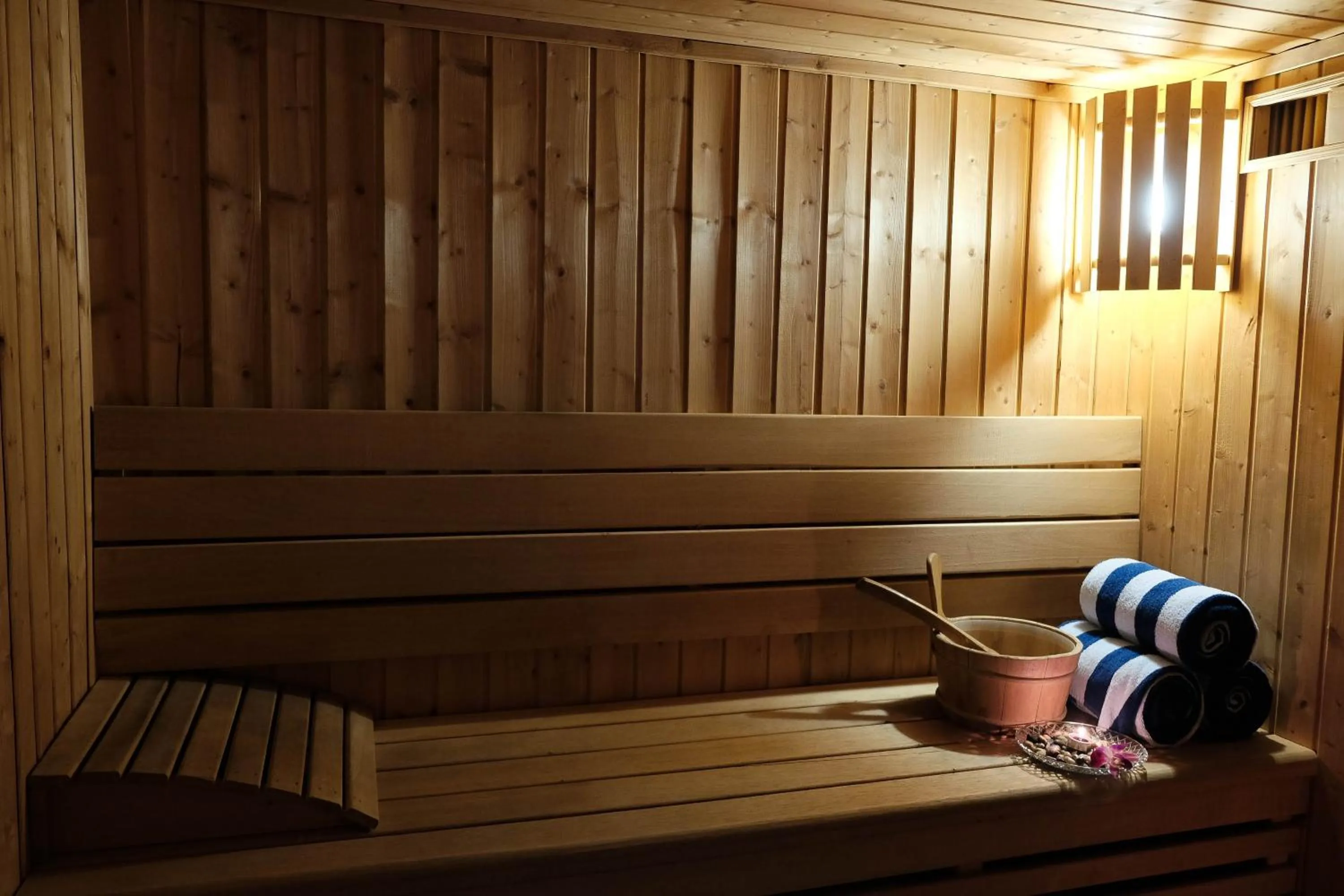 Sauna in Baity Hotel Apartments