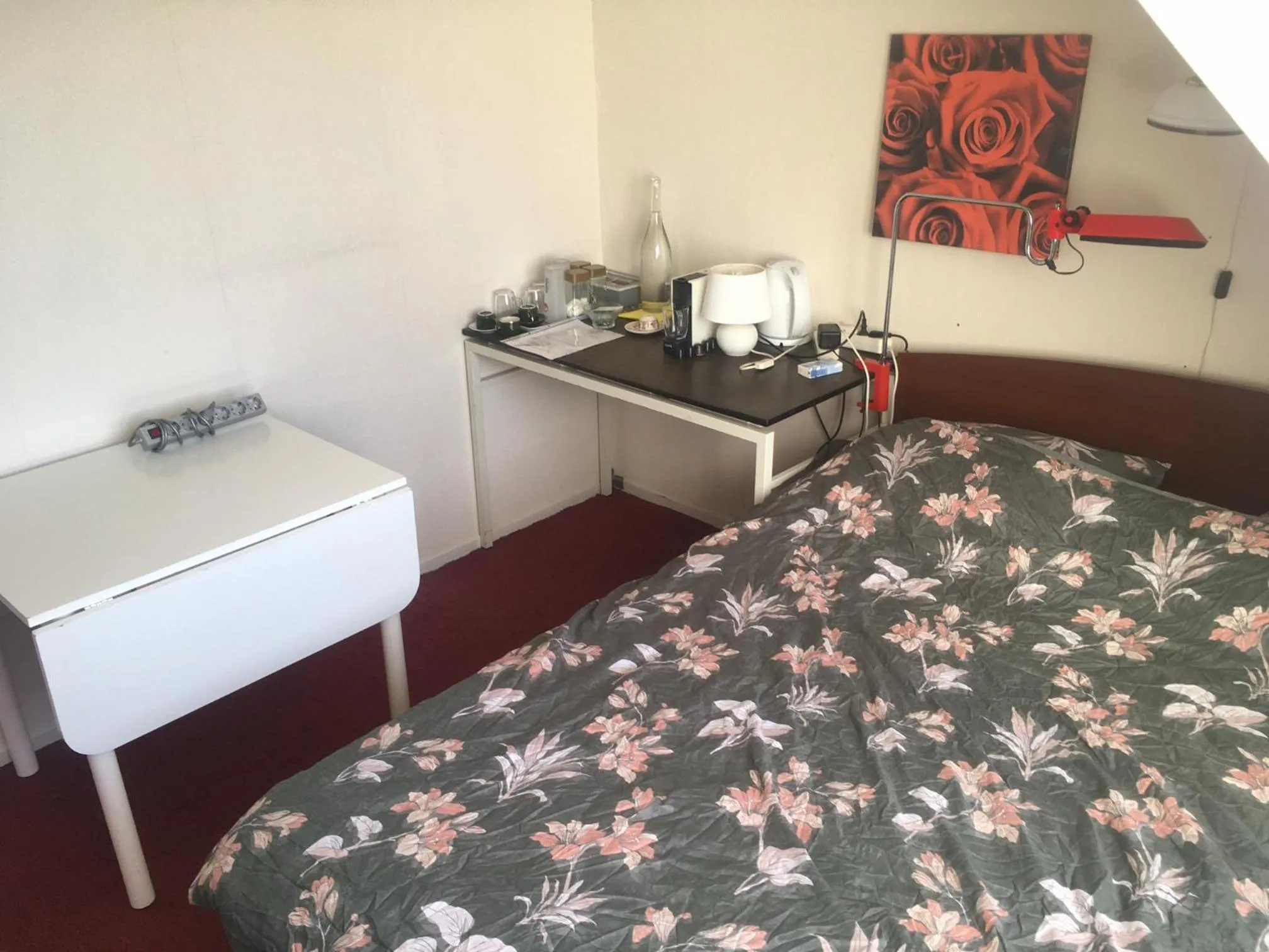 Bed in Wim's Place Schiphol Amsterdam Airport