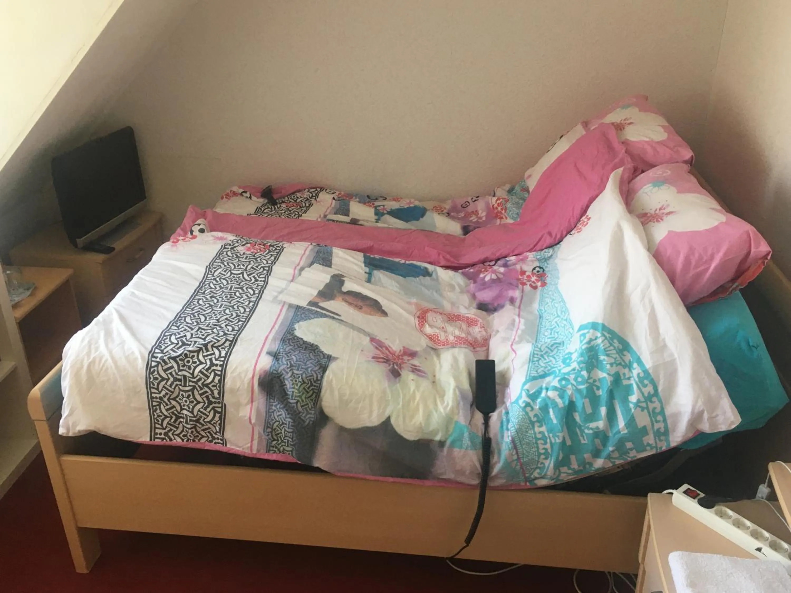 Bed in Wim's Place Schiphol Amsterdam Airport