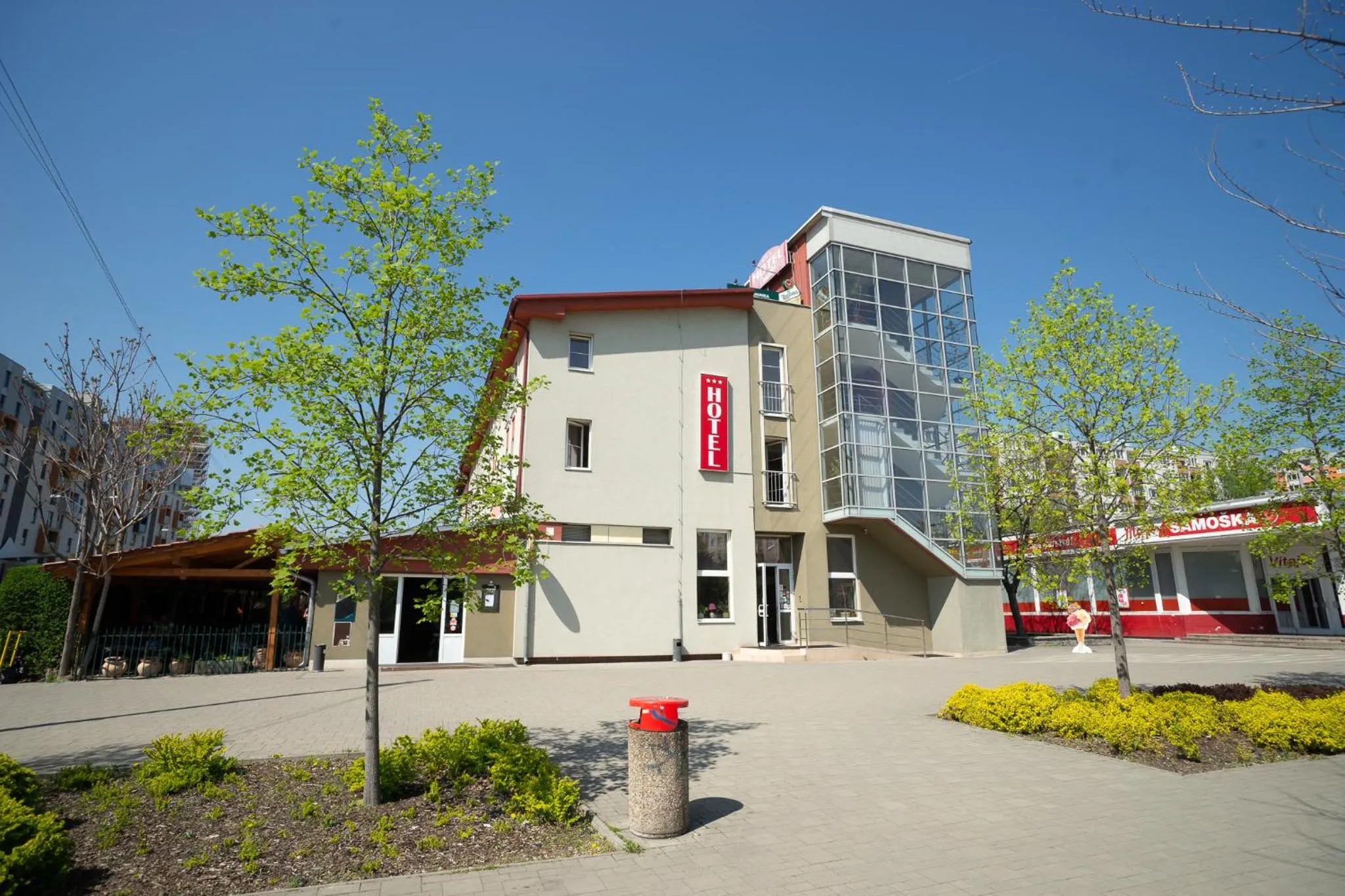 Property building in Hotel Dominika