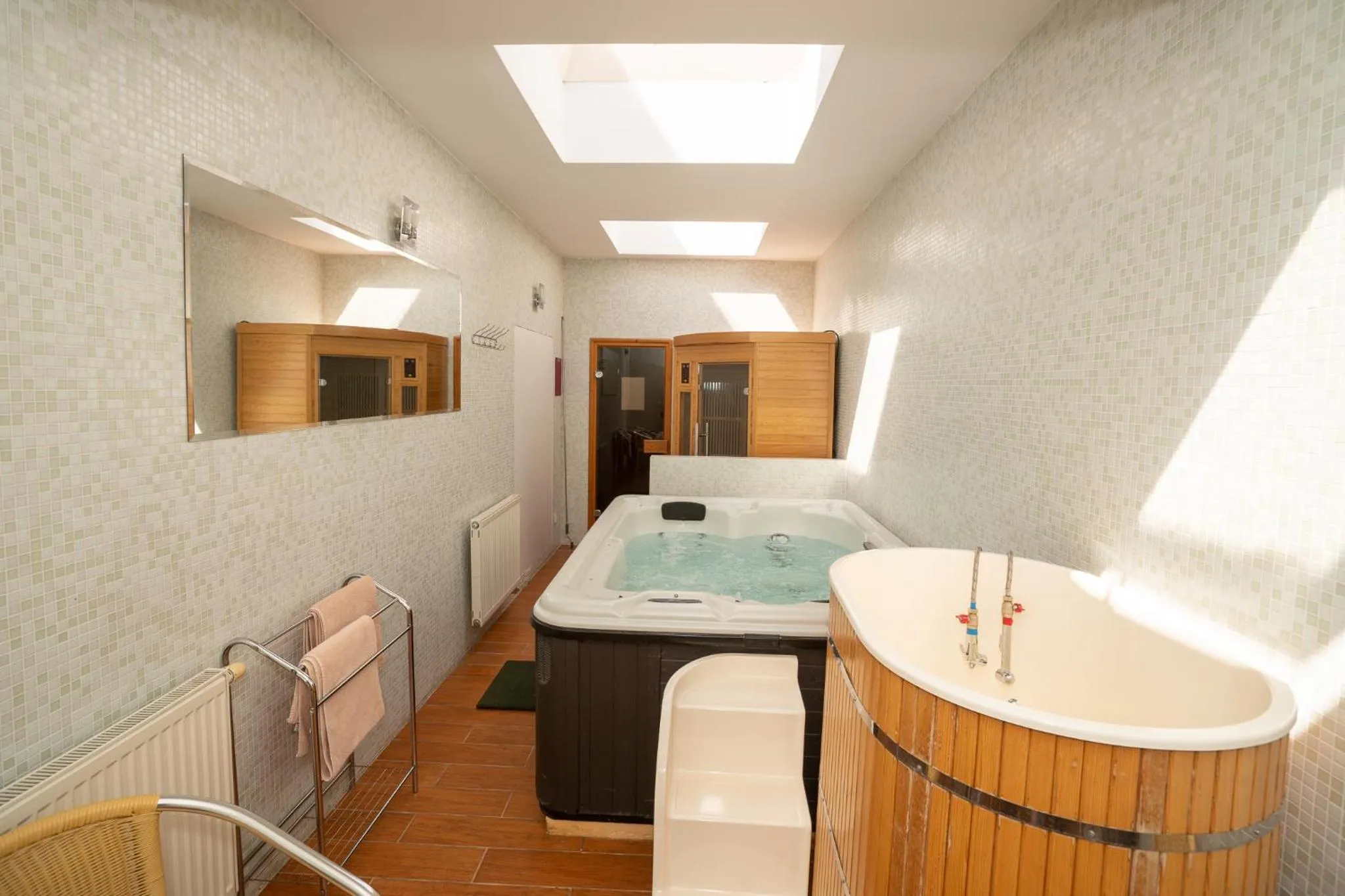 Hot Tub in Hotel Dominika