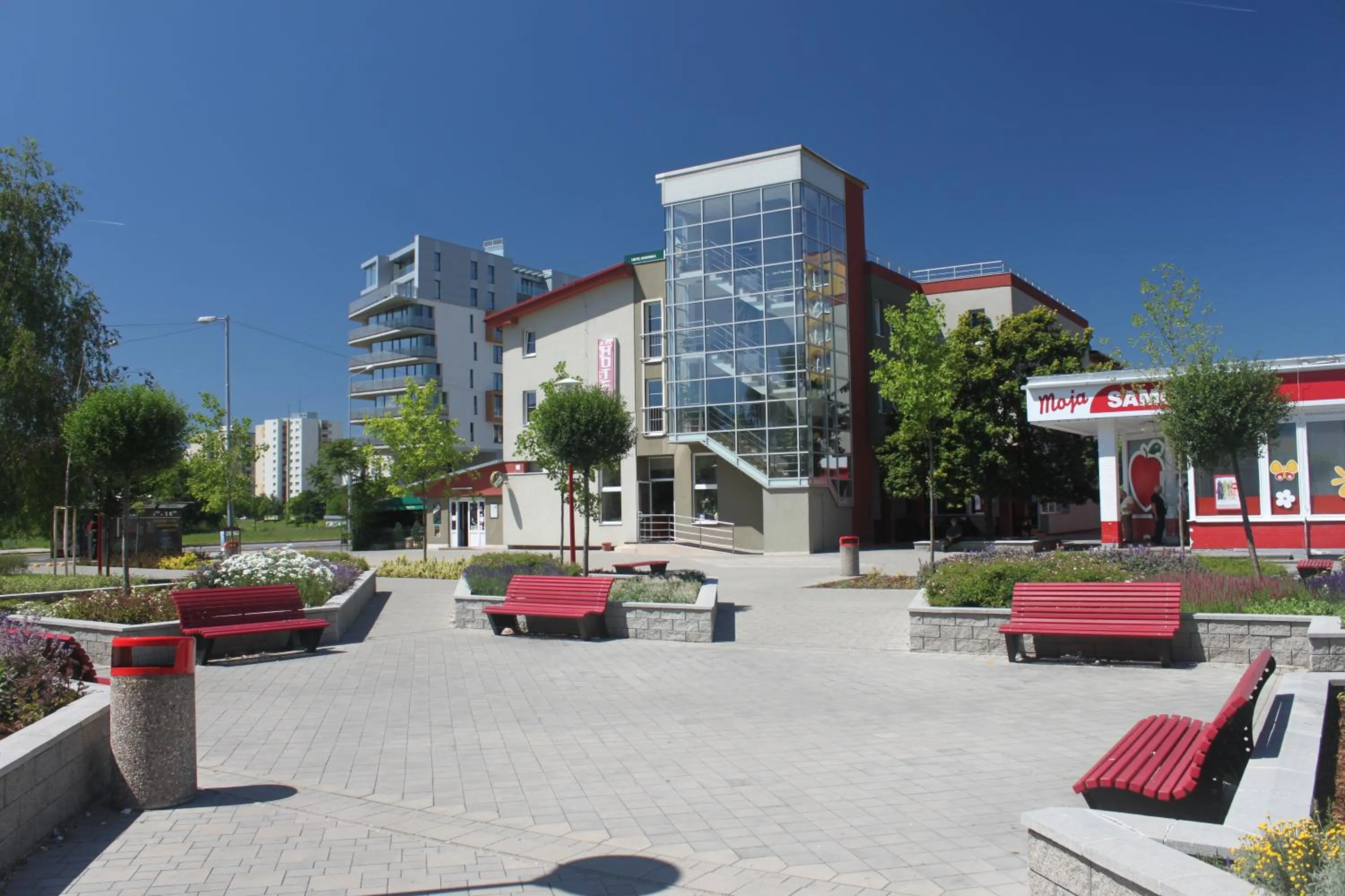 Property building in Hotel Dominika