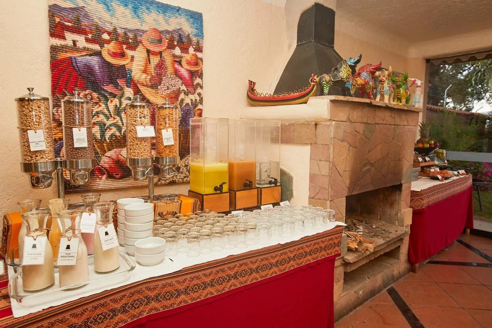 Buffet breakfast in Casa Andina Premium Puno