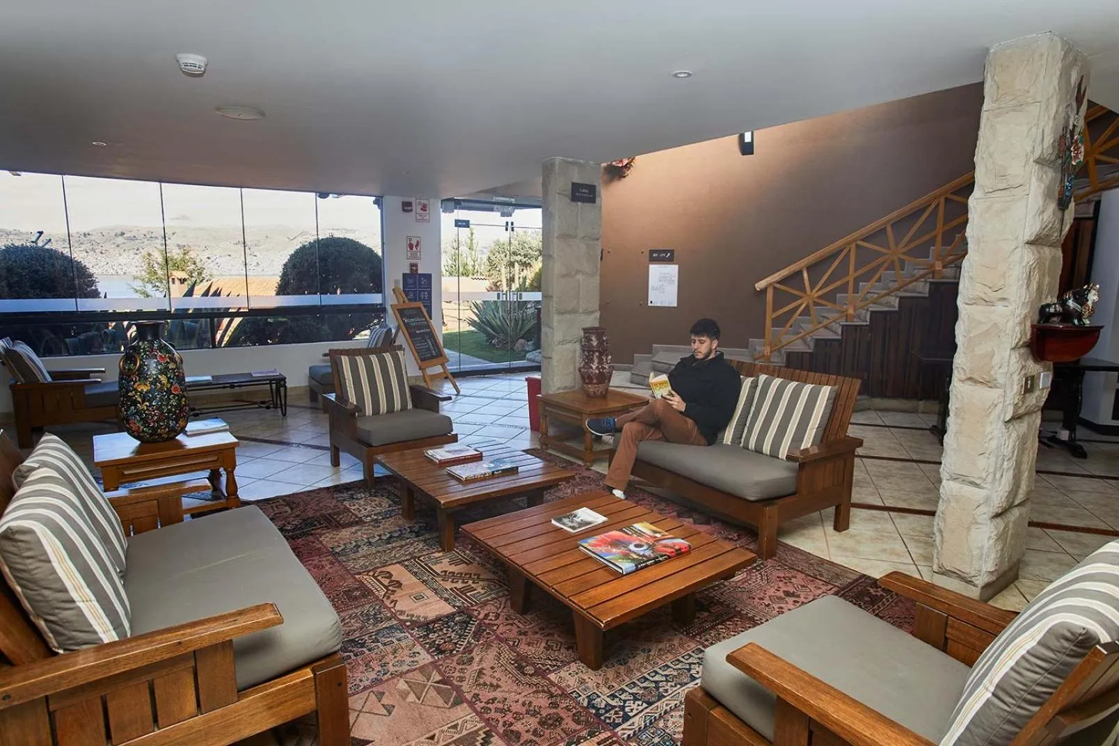 Lobby or reception in Casa Andina Premium Puno