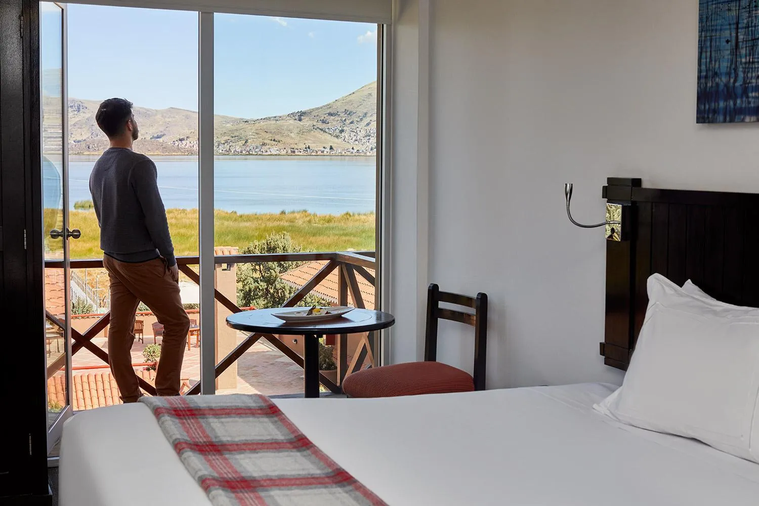 Lake view, Bed in Casa Andina Premium Puno