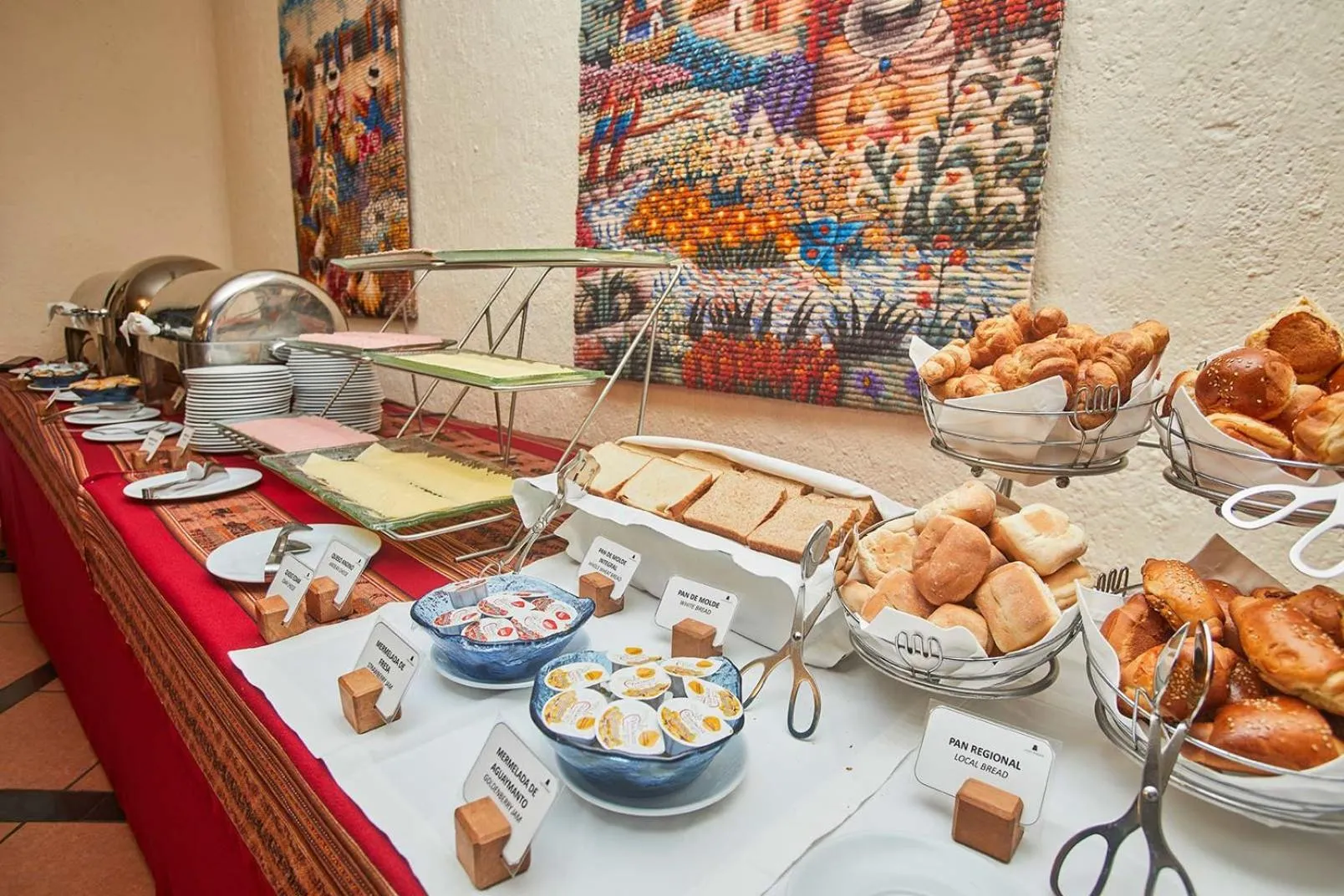 Buffet breakfast in Casa Andina Premium Puno