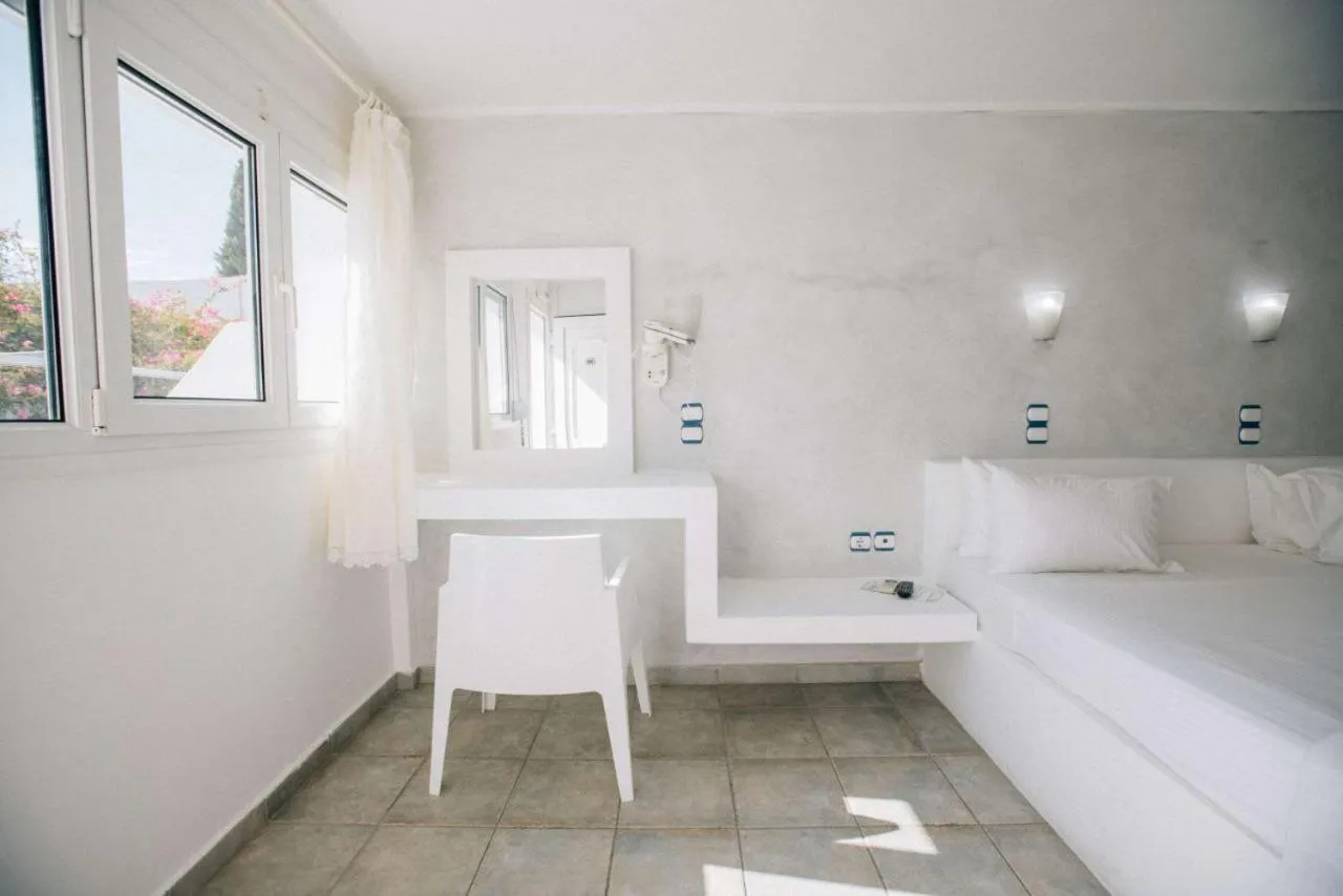 Bed in Lagada Beach Hotel