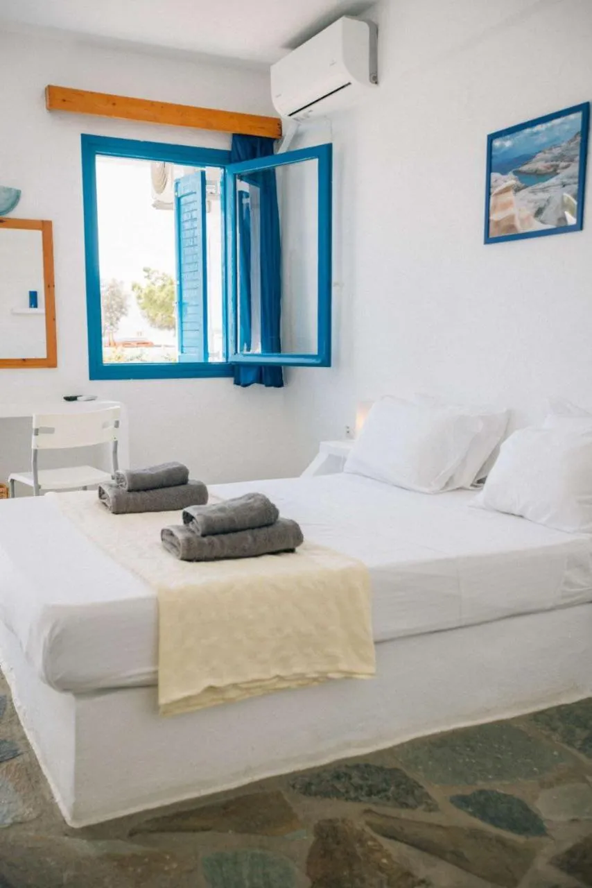 Bed in Lagada Beach Hotel