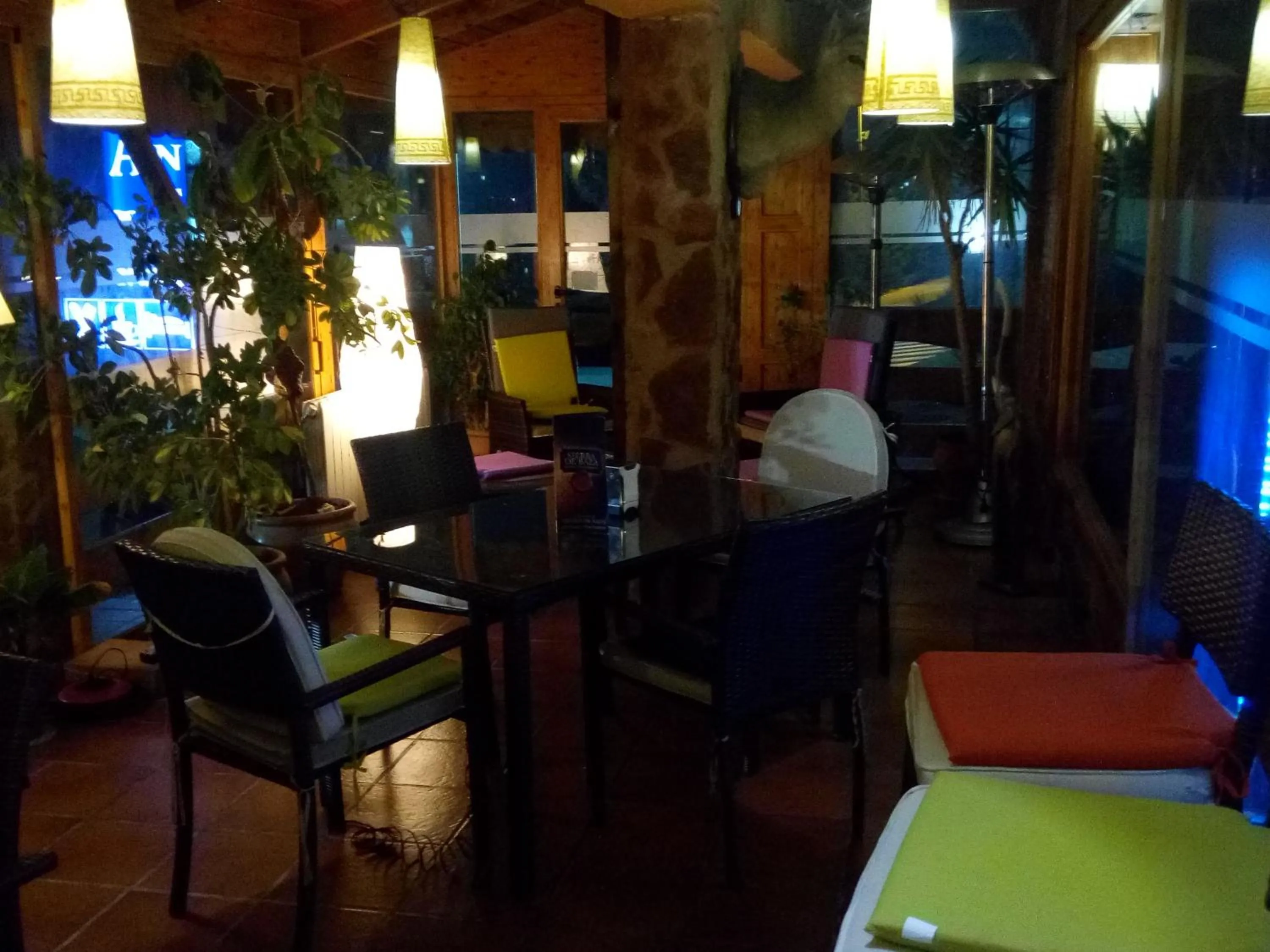 Living room in Hostal Sierra De Baza