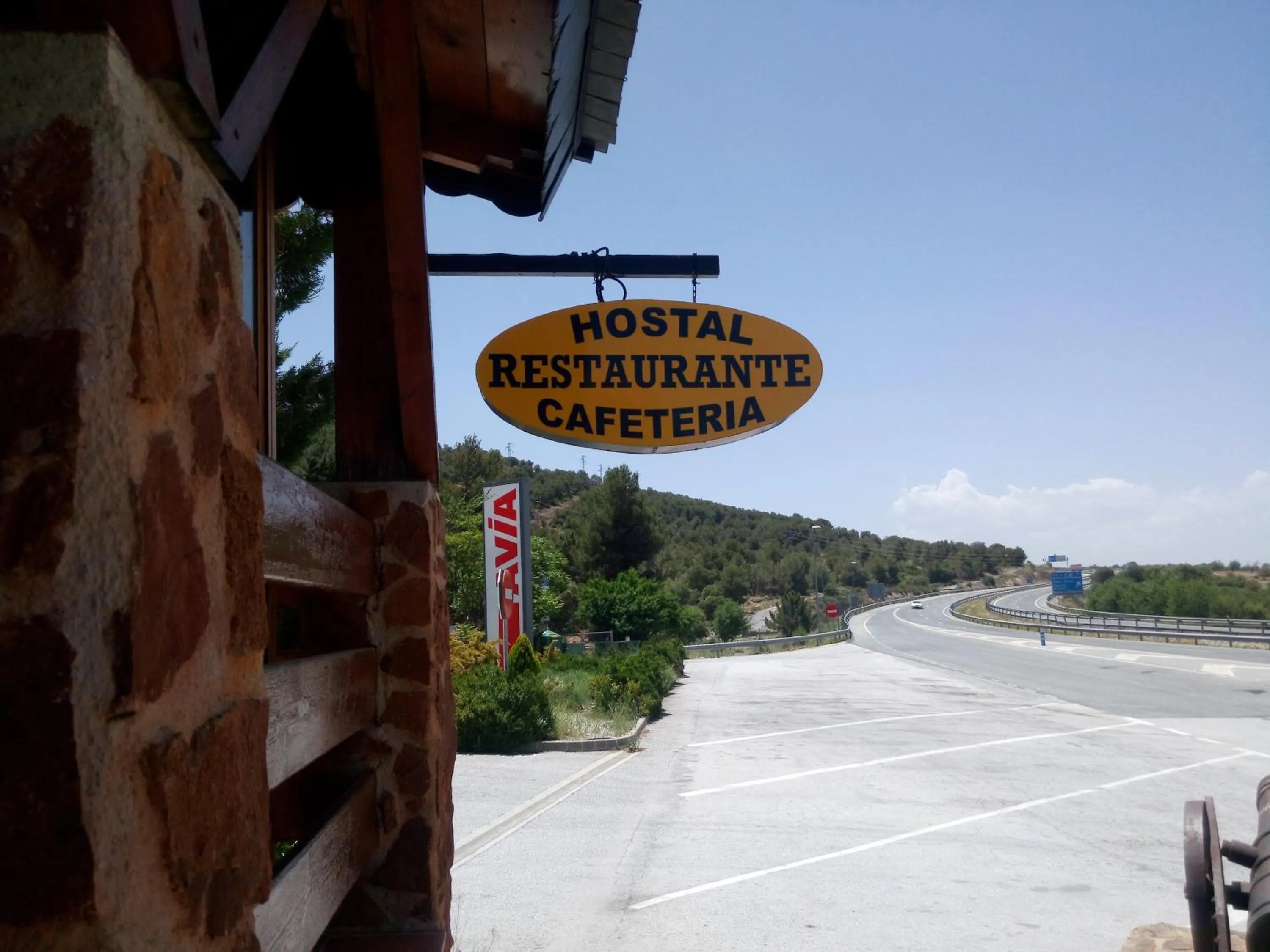 Natural landscape in Hostal Sierra De Baza