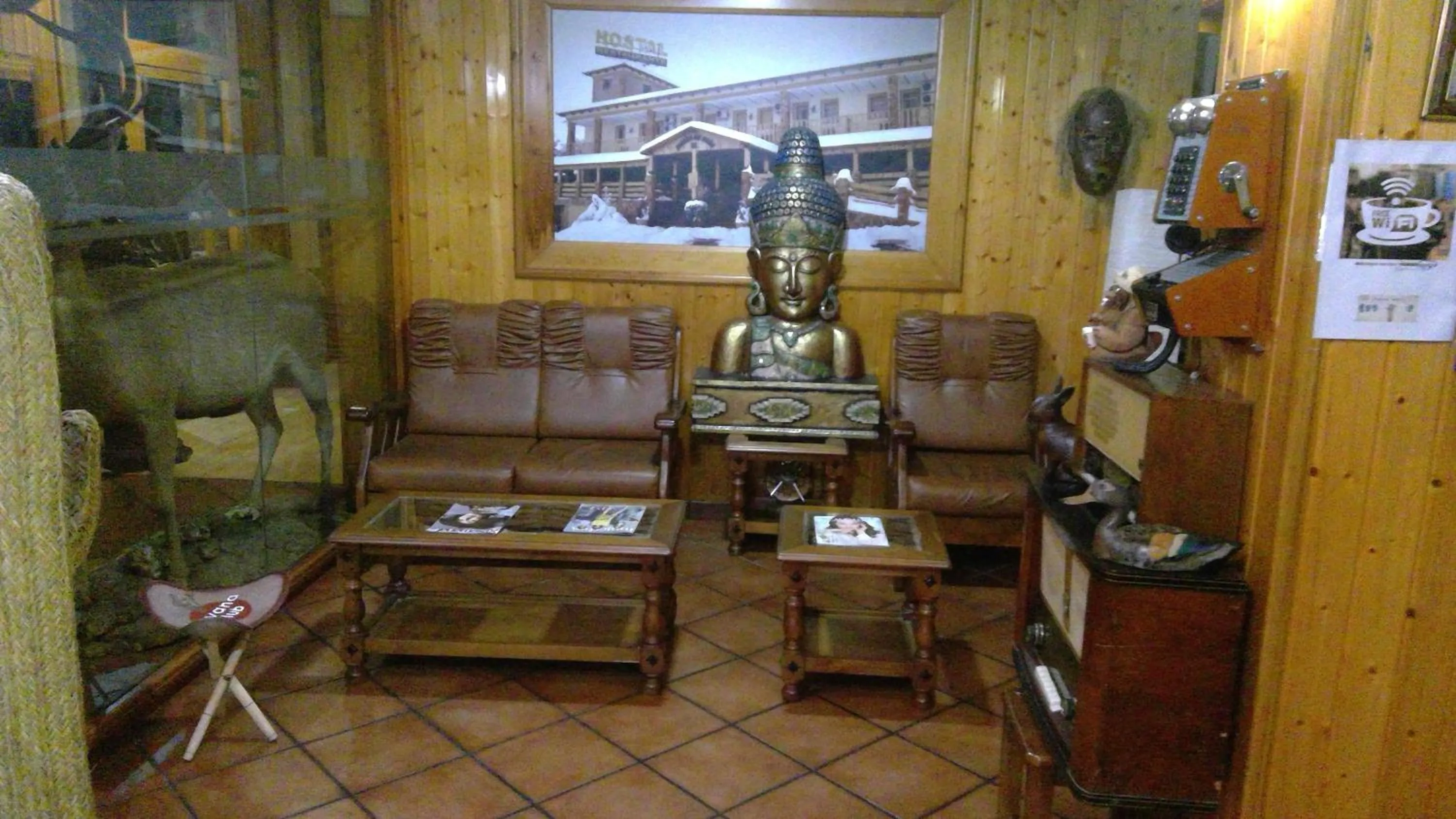 Living room in Hostal Sierra De Baza