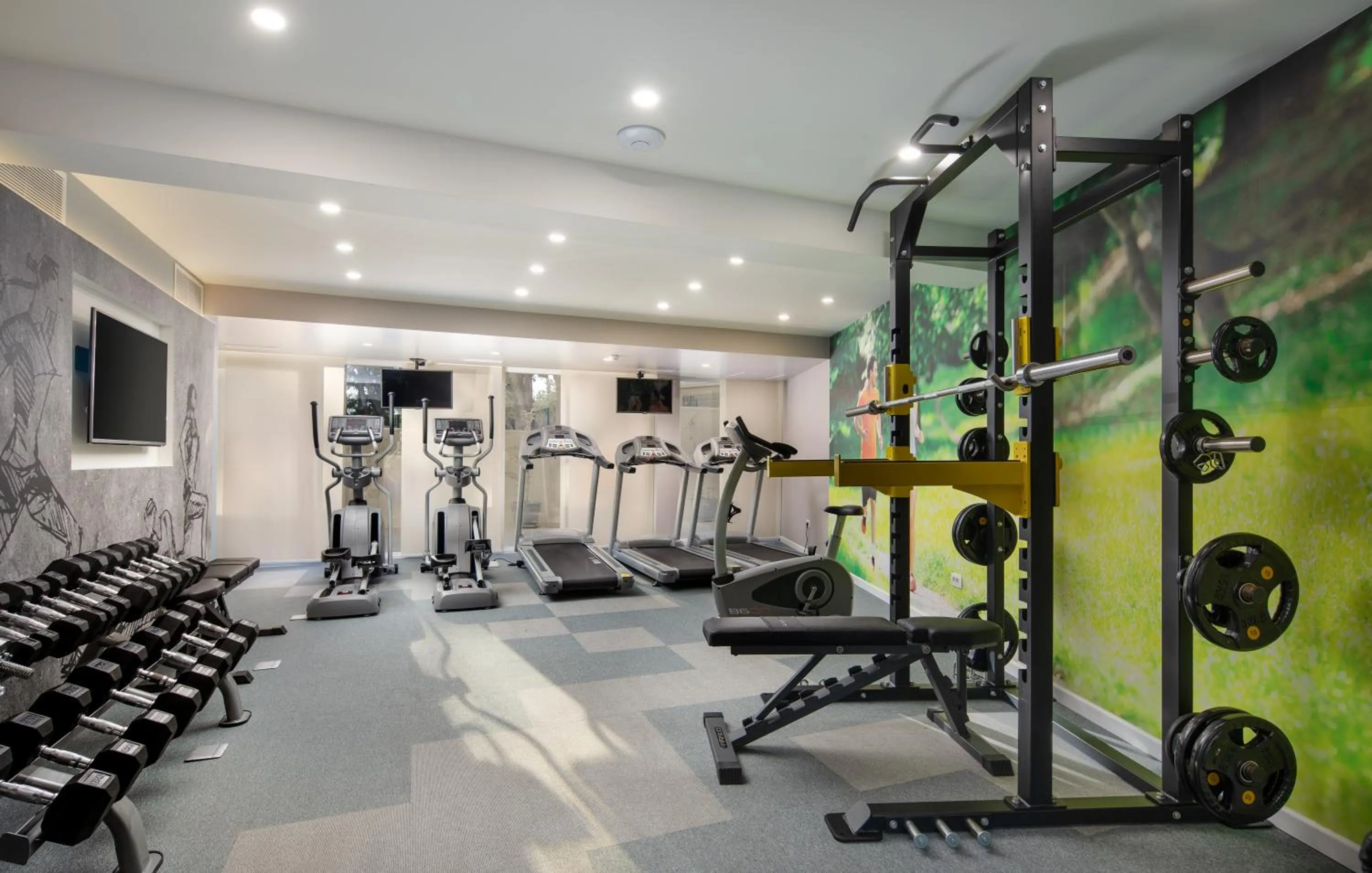 Fitness centre/facilities in Hotel Tamaris