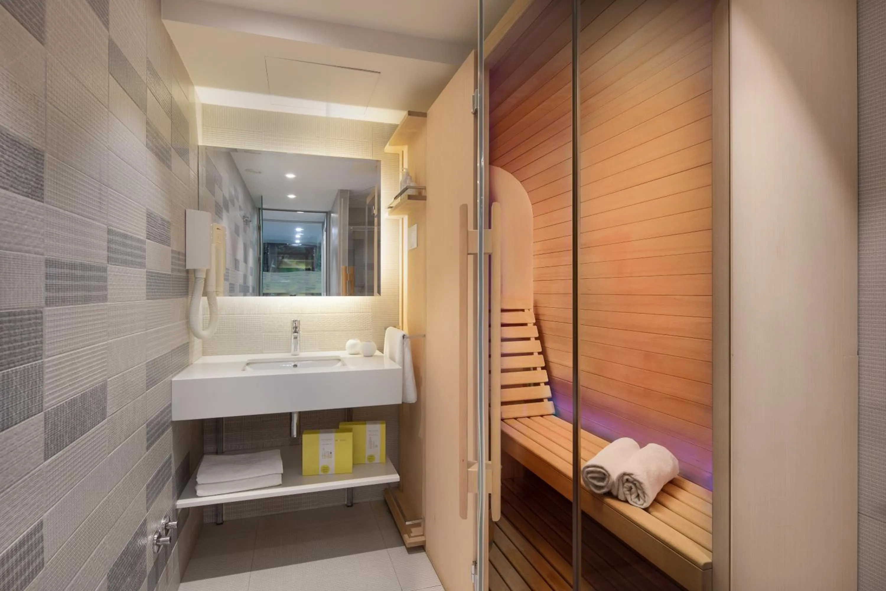 Sauna in Hotel Tamaris