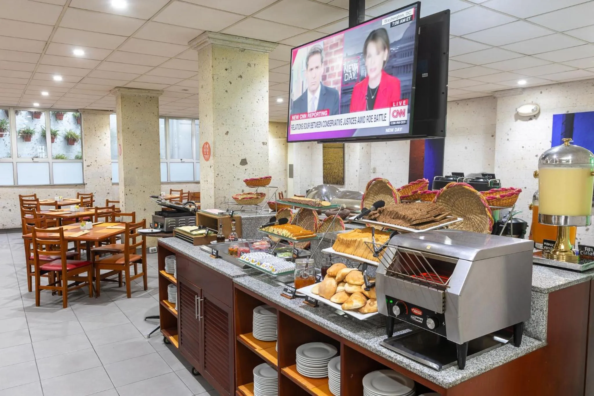 Buffet breakfast in Casa Andina Standard Arequipa