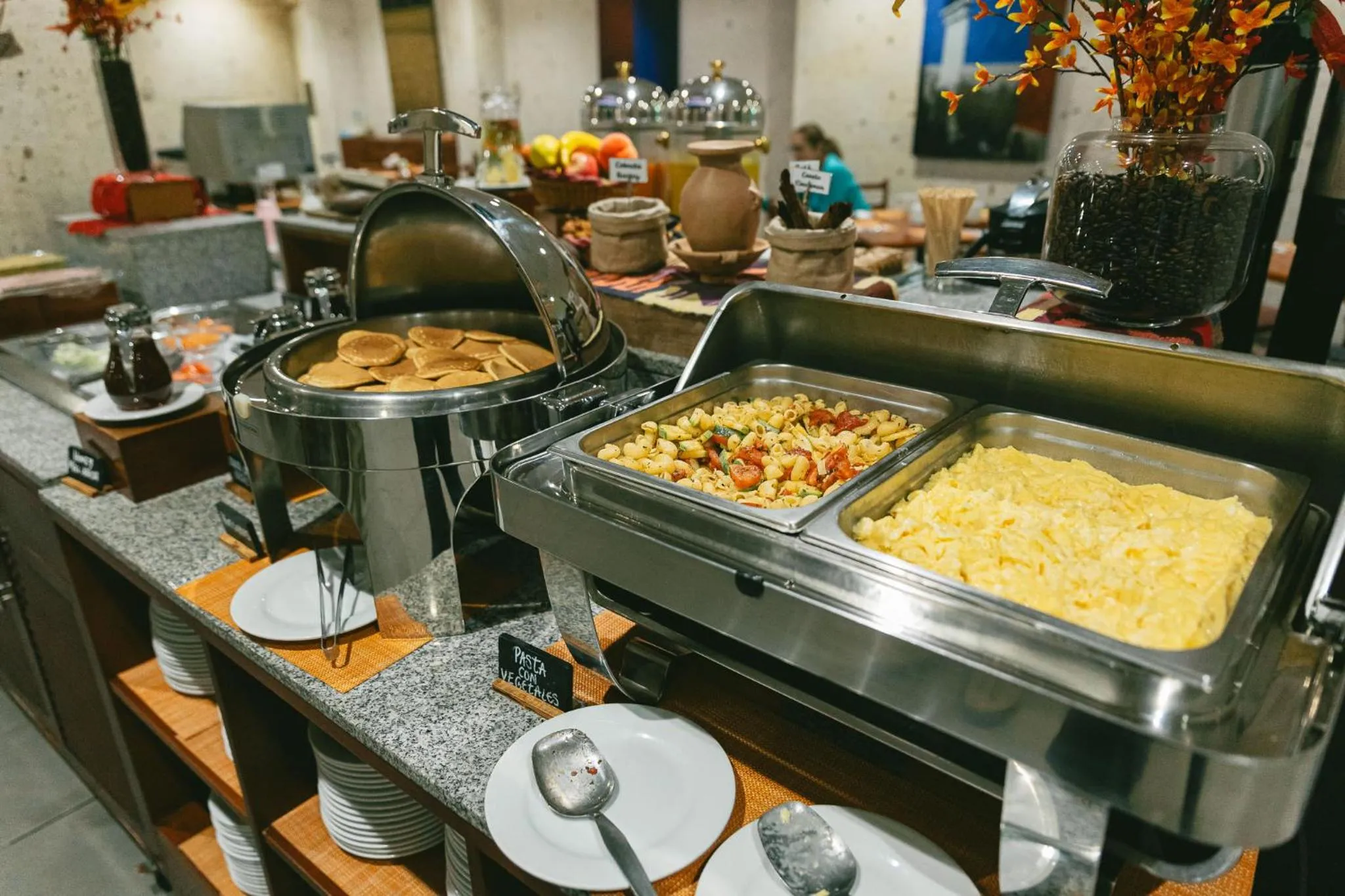 Buffet breakfast in Casa Andina Standard Arequipa