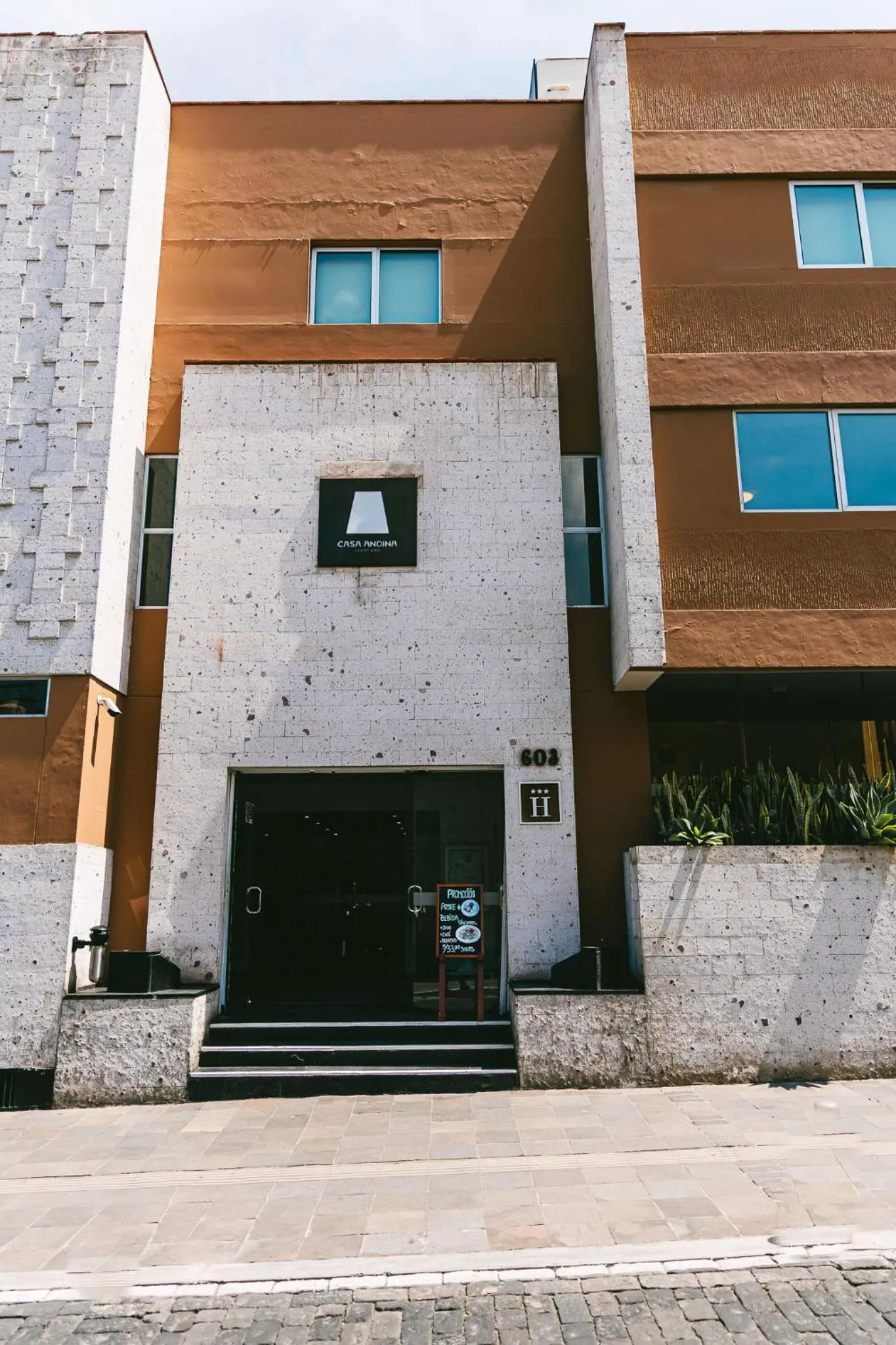 Facade/entrance in Casa Andina Standard Arequipa