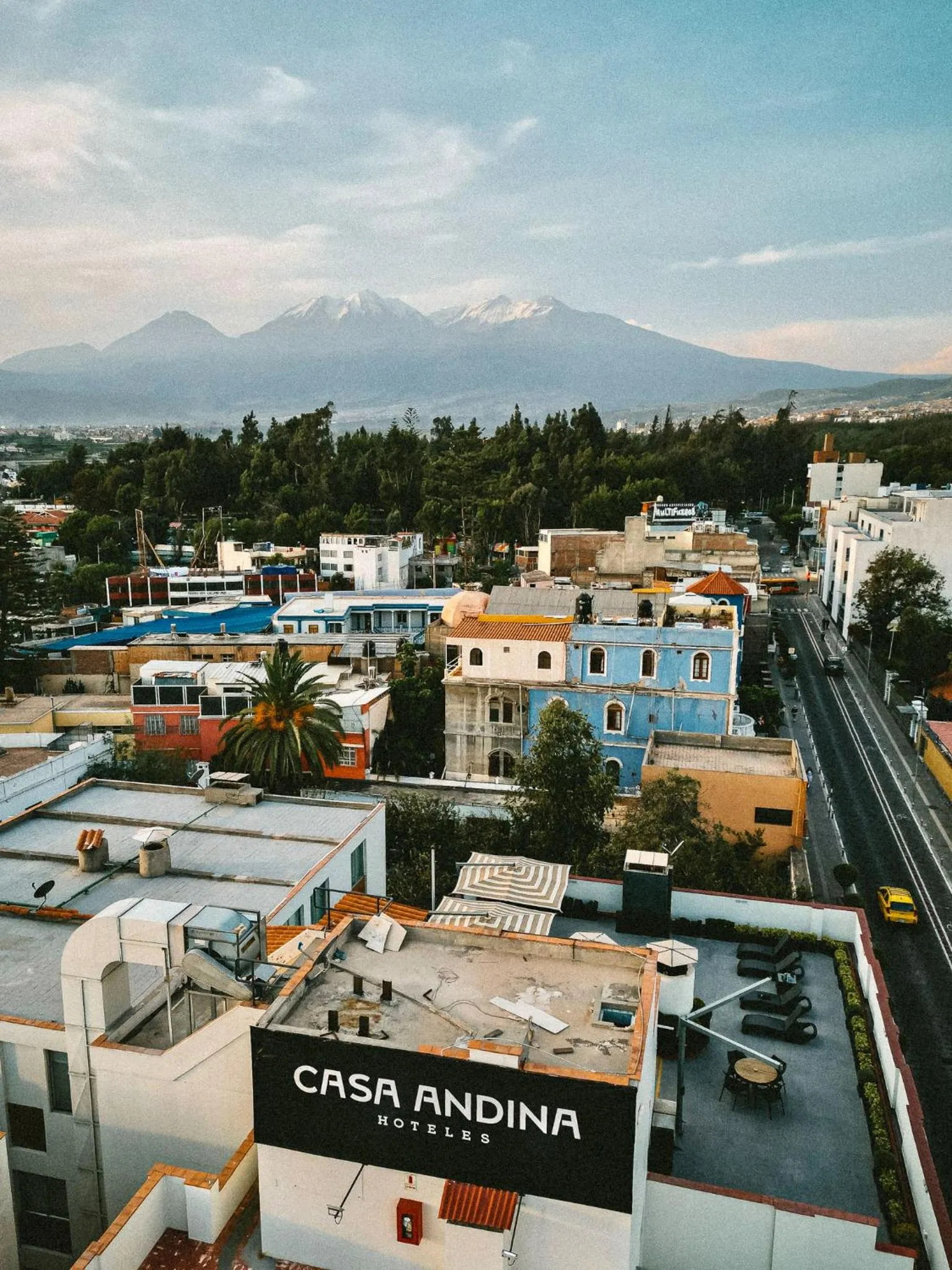 Bird's eye view in Casa Andina Standard Arequipa