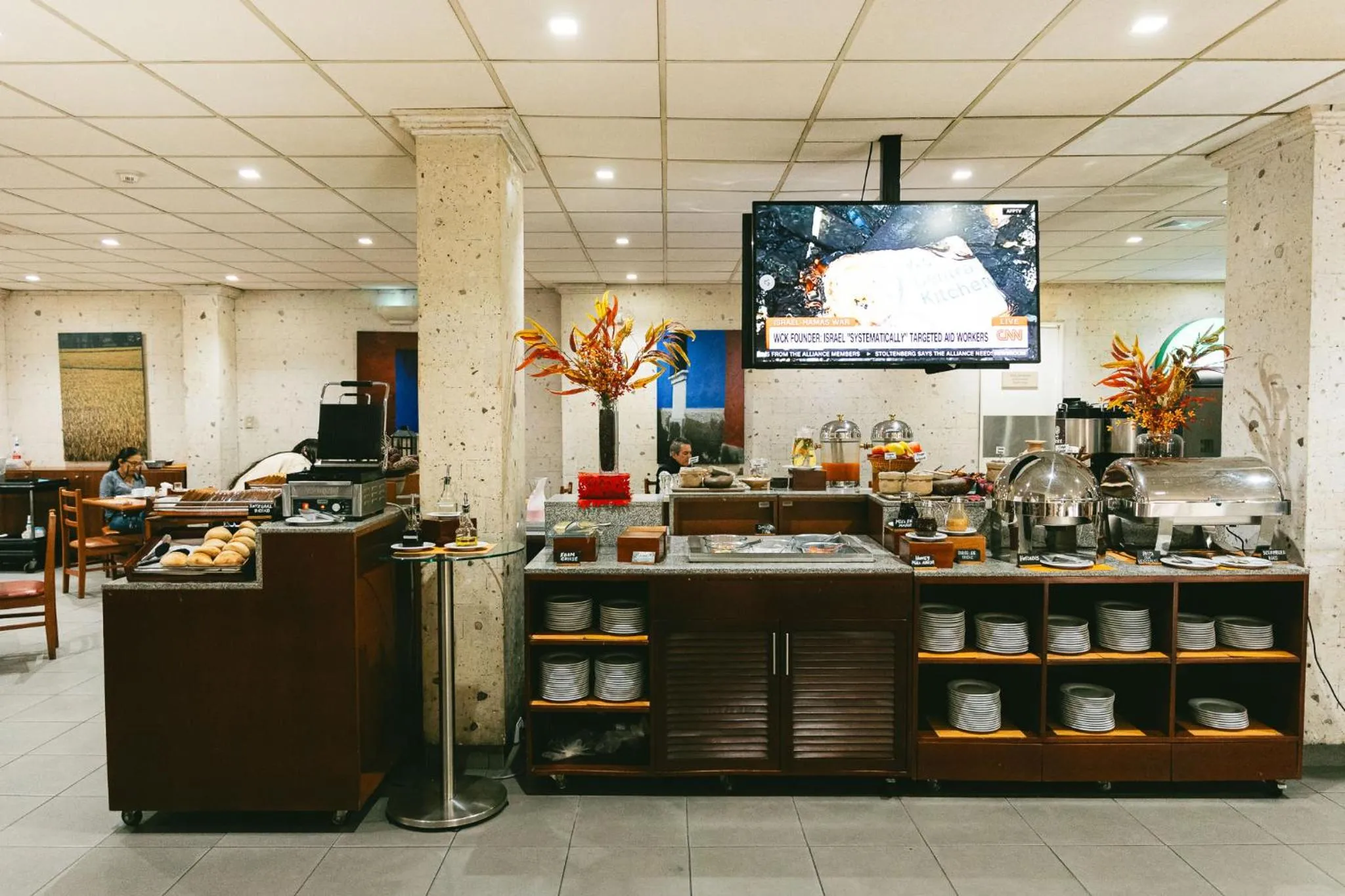 Buffet breakfast in Casa Andina Standard Arequipa