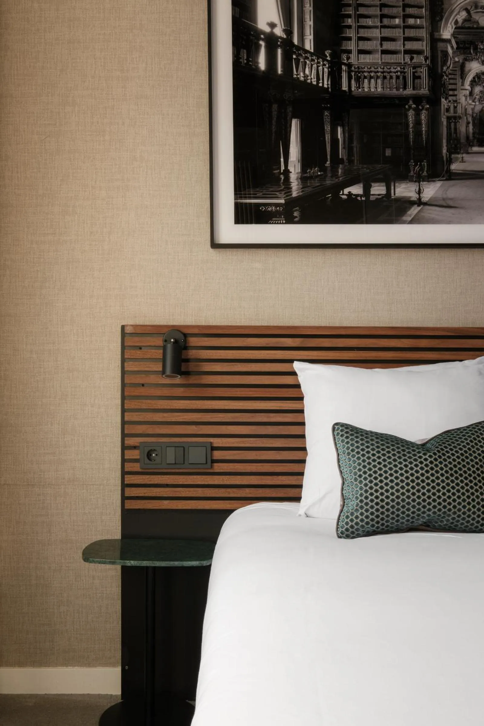 Bed in Adam's Canal House