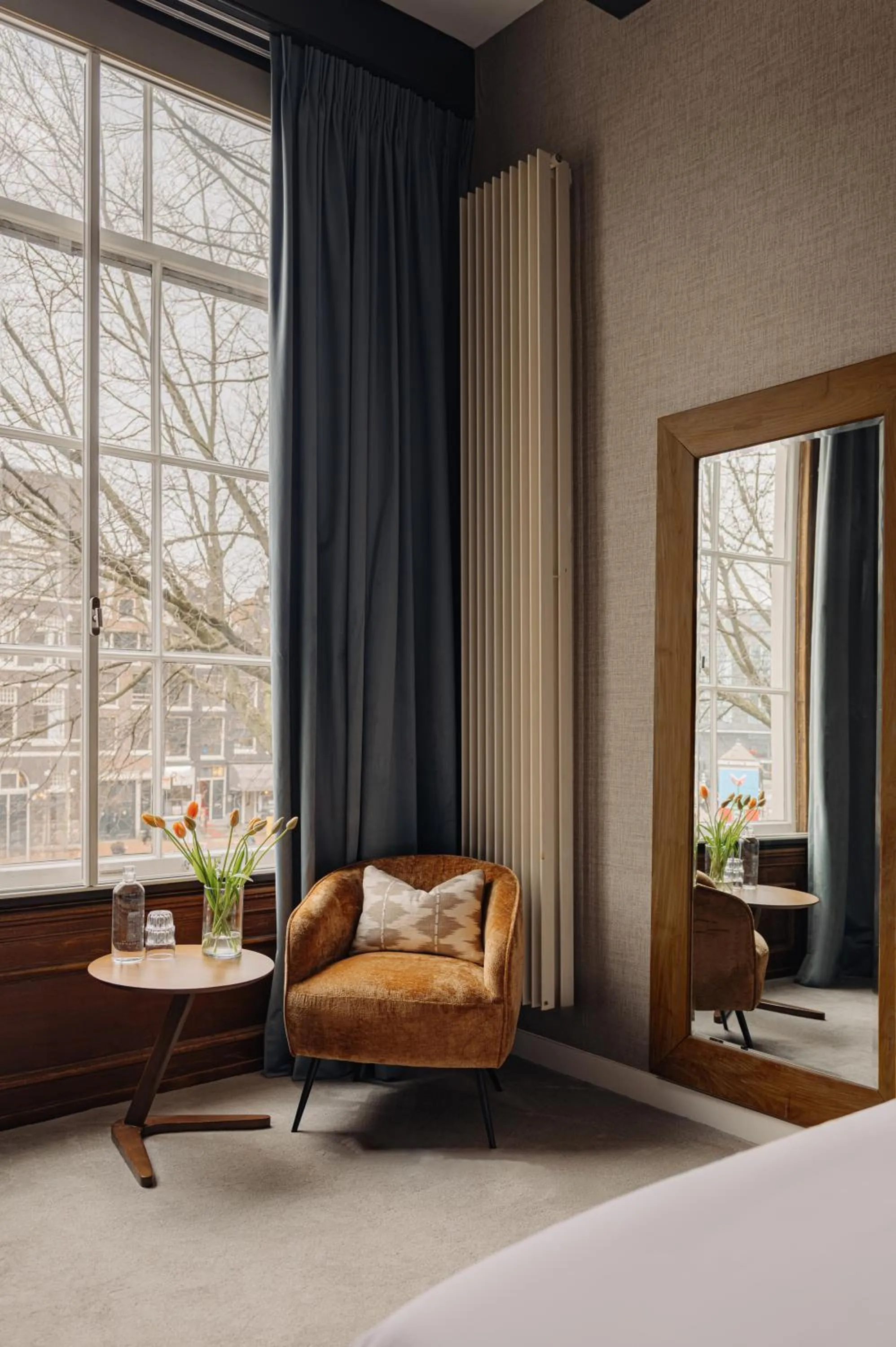 Bed in Adam's Canal House