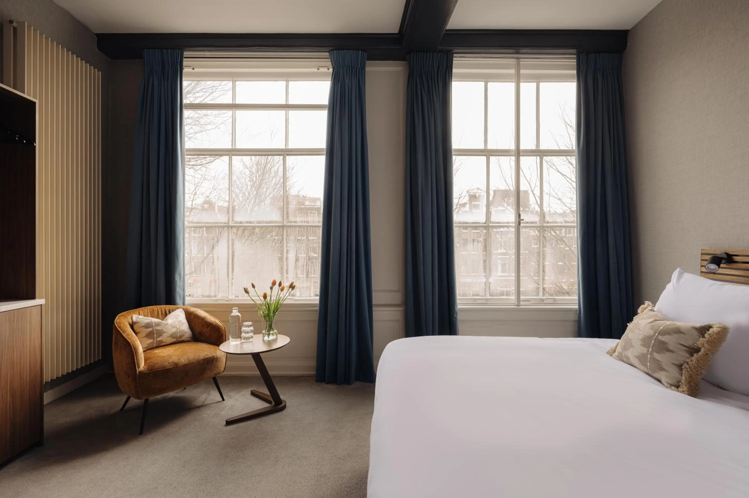 Bed in Adam's Canal House