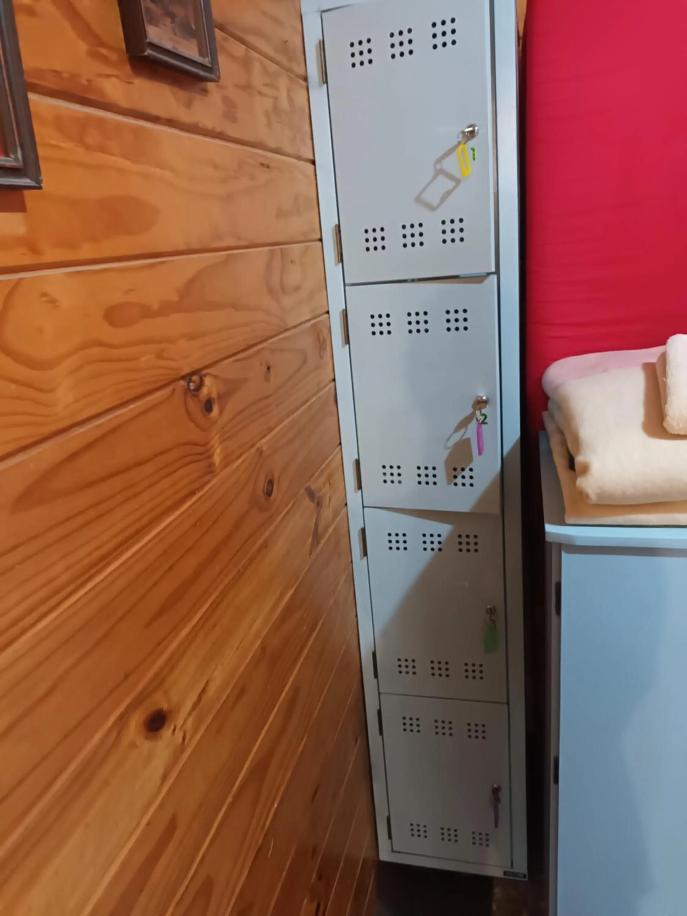 locker in JunoHall Backpackers