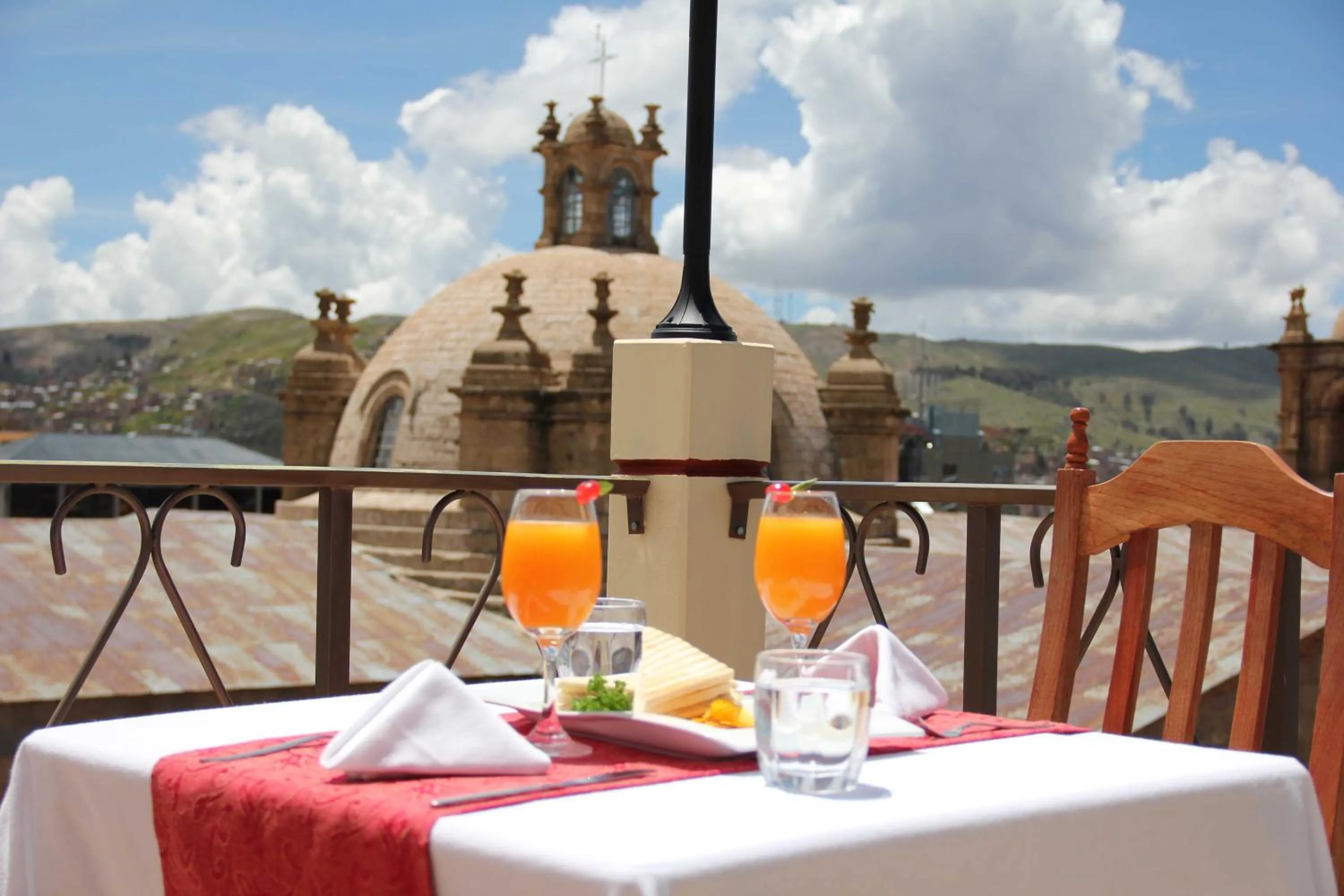 Balcony/Terrace in Conde de Lemos Hotel