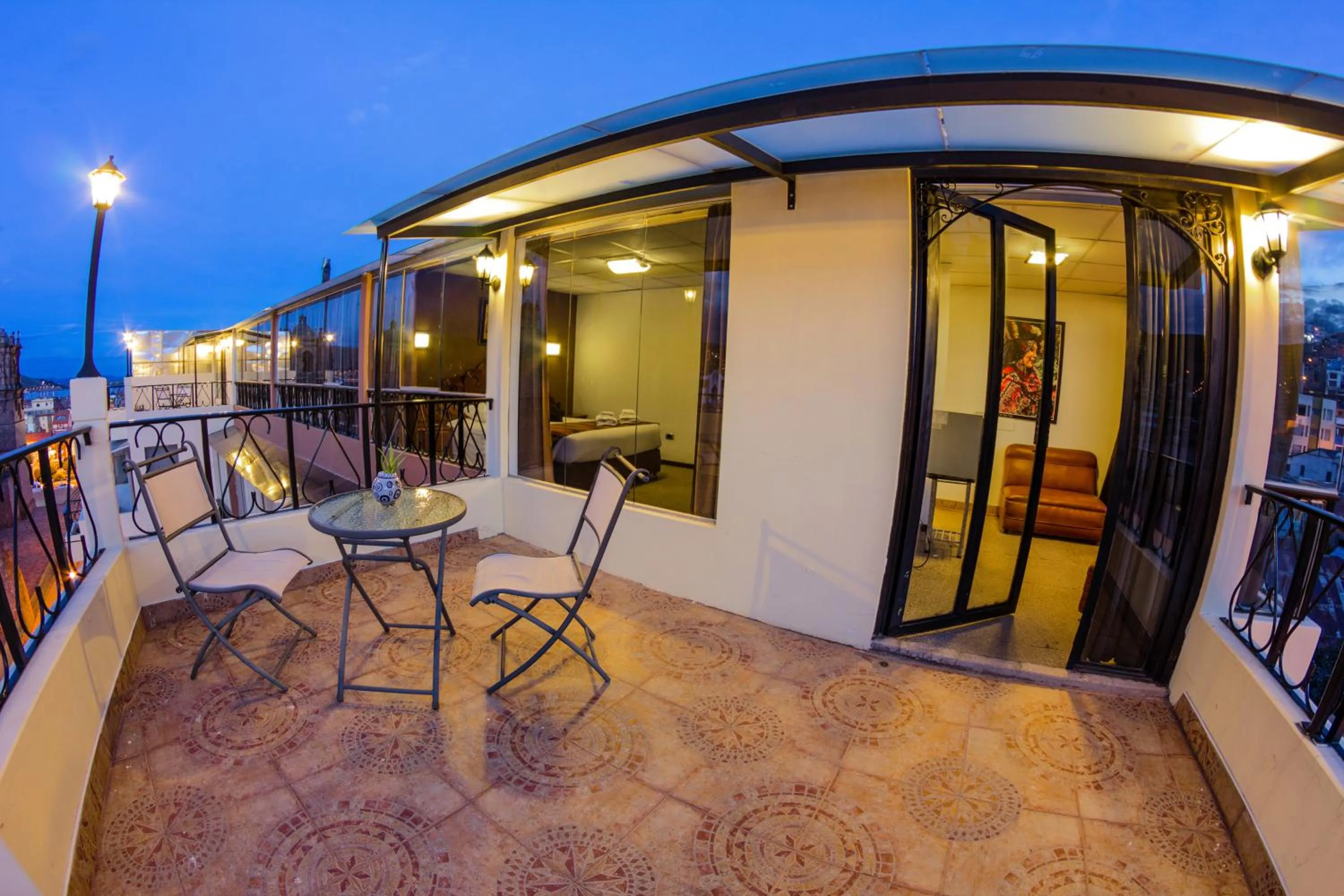 Balcony/Terrace in Conde de Lemos Hotel