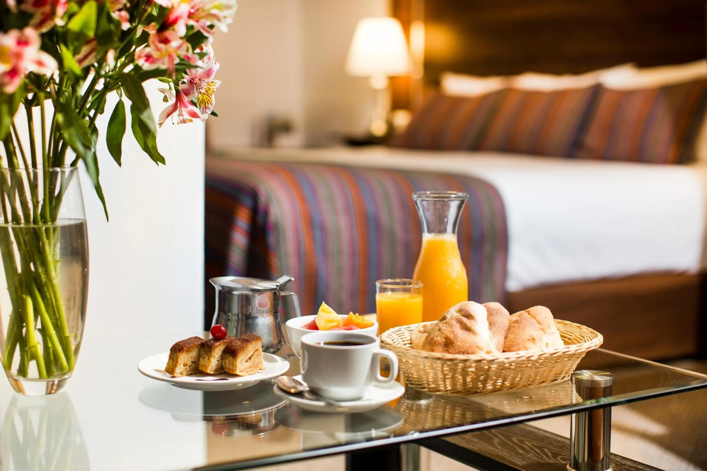 Decorative detail, Bed in Conde de Lemos Hotel