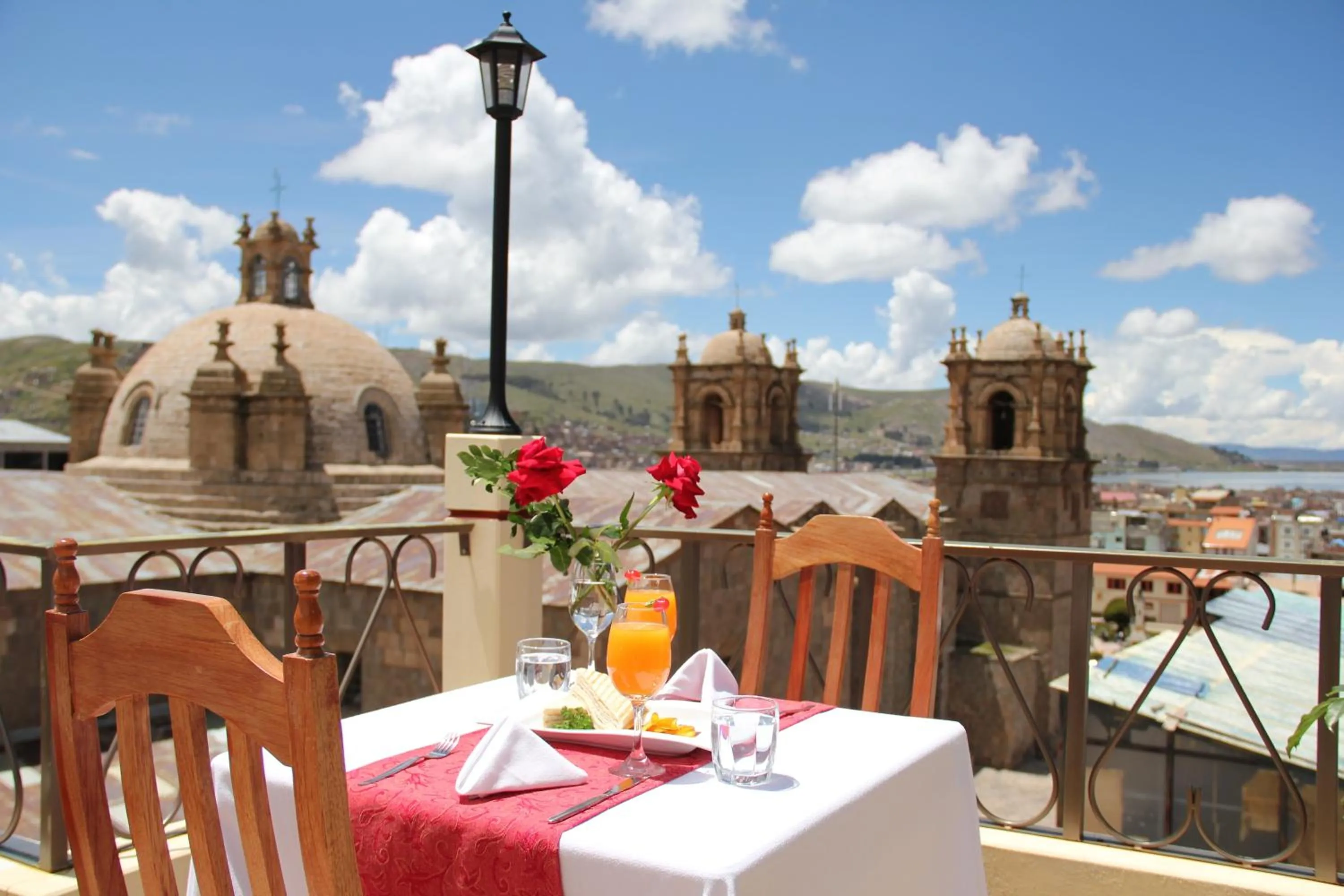 Balcony/Terrace in Conde de Lemos Hotel