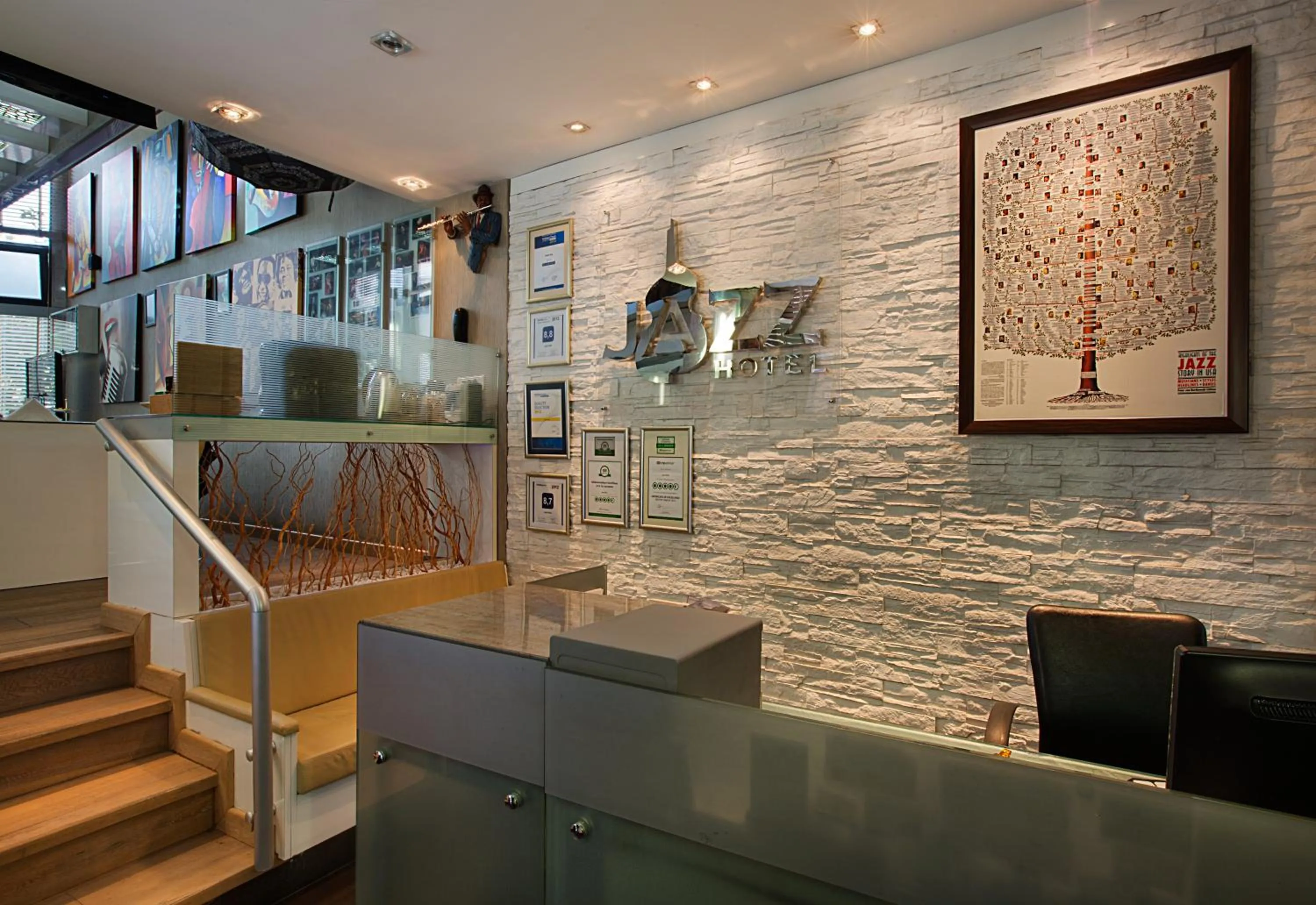 Lobby or reception in Jazz Hotel Nisantasi