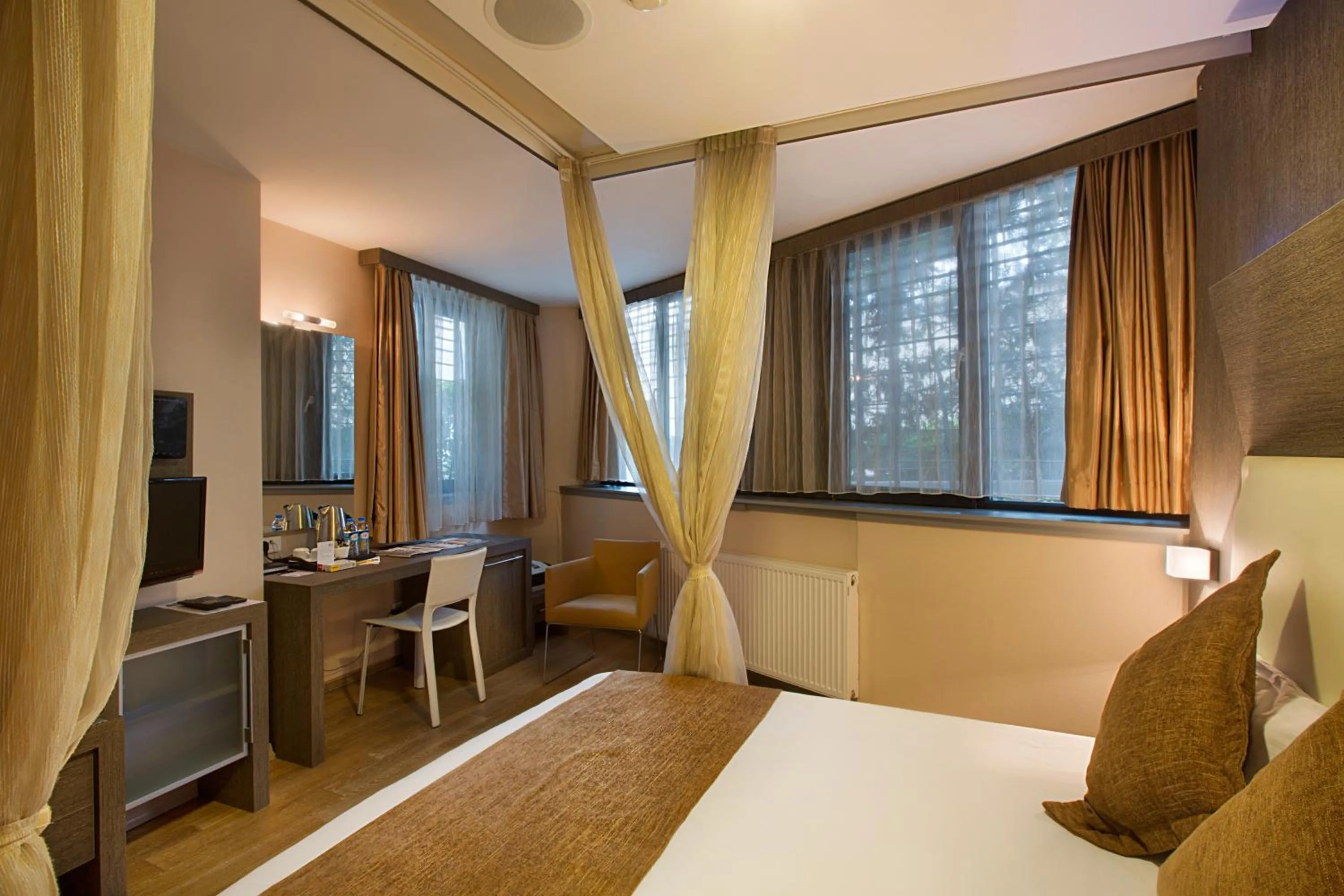 Decorative detail, Bed in Jazz Hotel Nisantasi