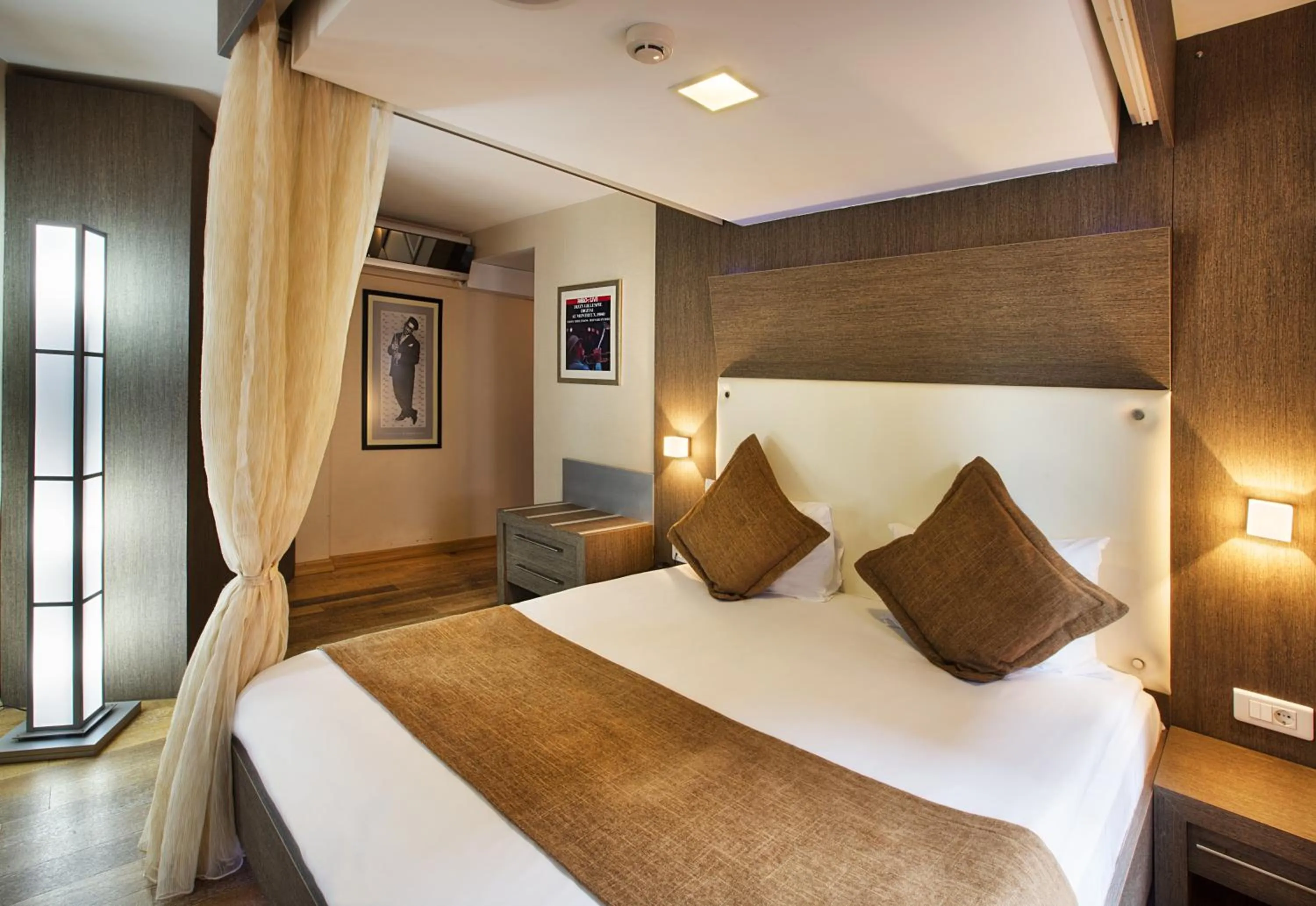 Bed in Jazz Hotel Nisantasi